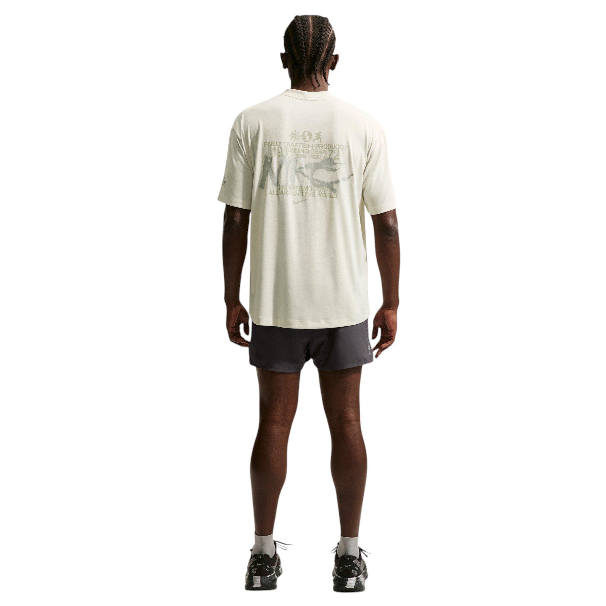 Nike Men's Dri-FIT 3" Brief-Lined Running Shorts - Grey - GREY