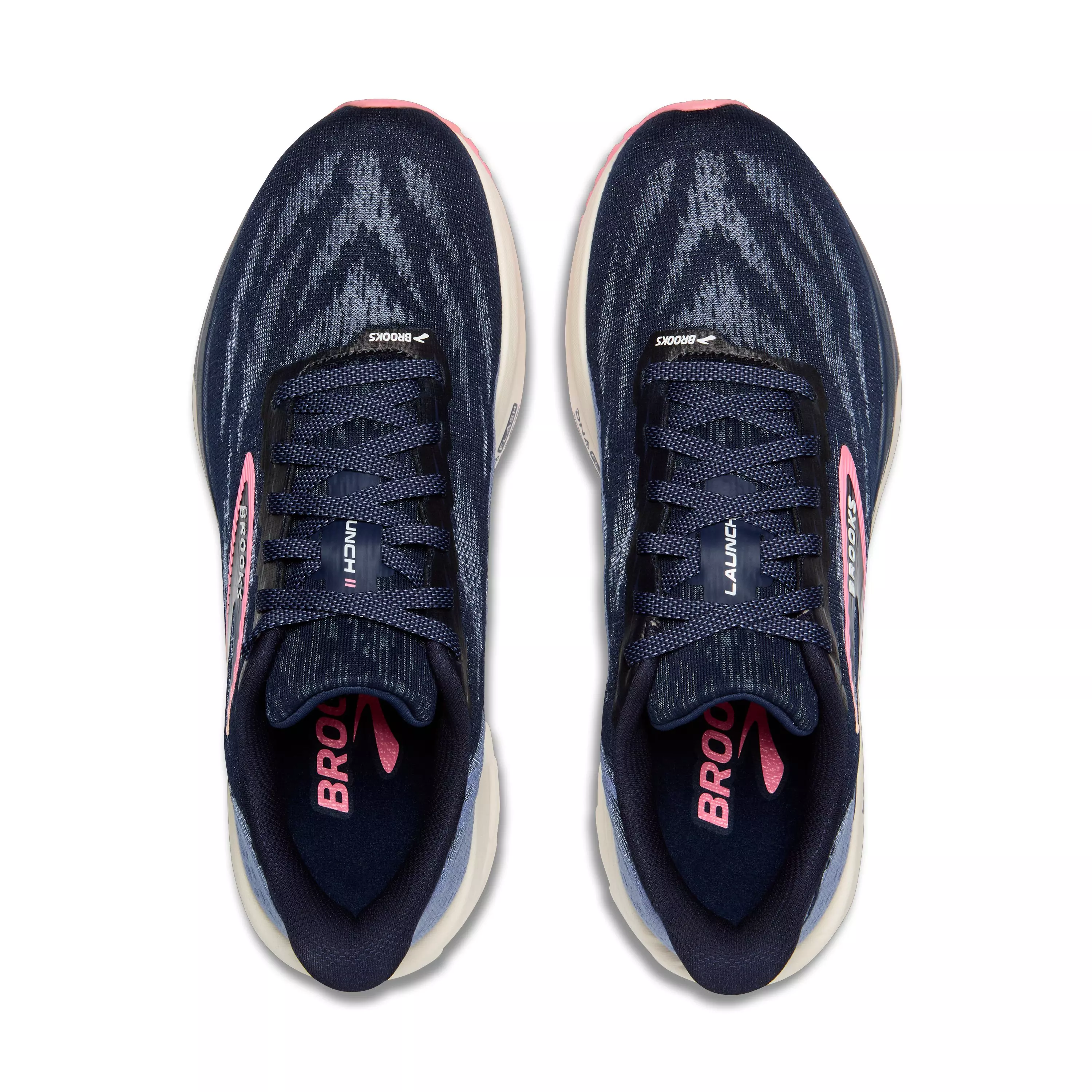 Brooks Launch 11 "Peacoat/Blue/Peach" Women's Running Shoe - PEACOAT/BLUE/PEACH