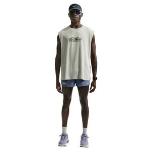 Nike Men's Dri-FIT 3" Brief-Lined Running Shorts - Blue - BLUE