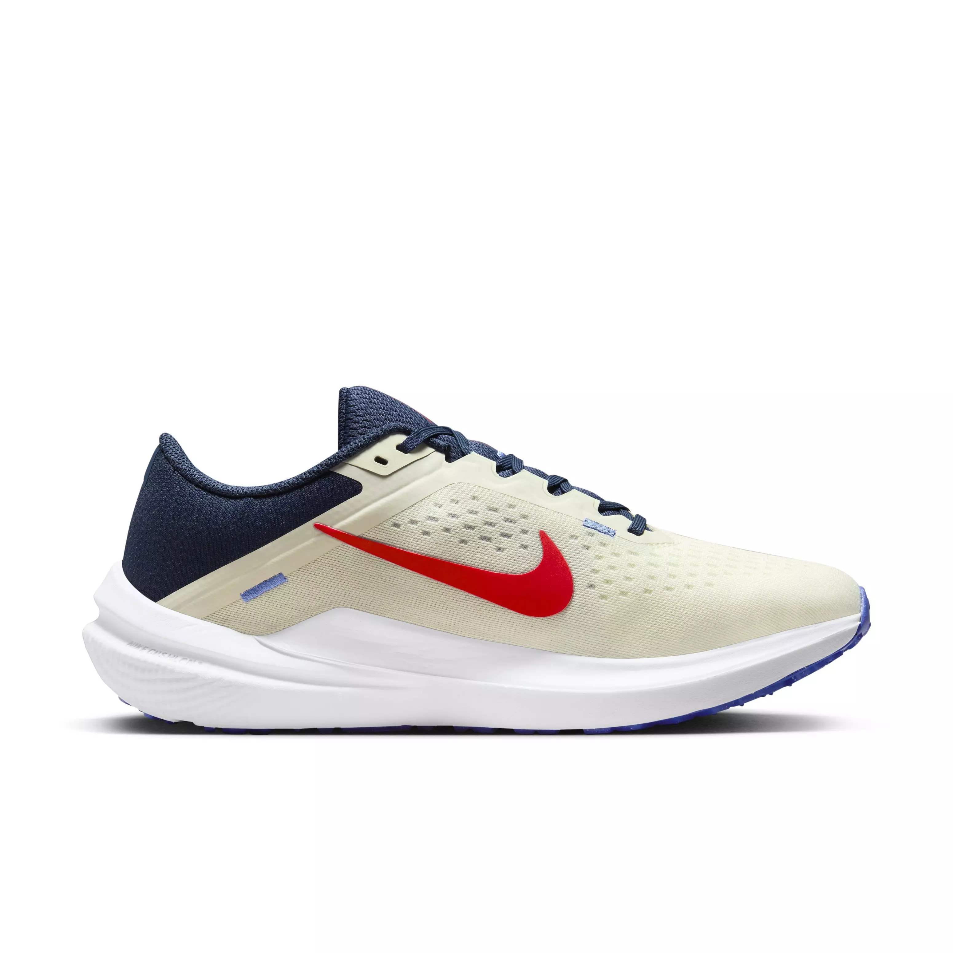Nike Winflo 10 Beige/Navy/Orange/Blue Men's Running Shoe - Hibbett