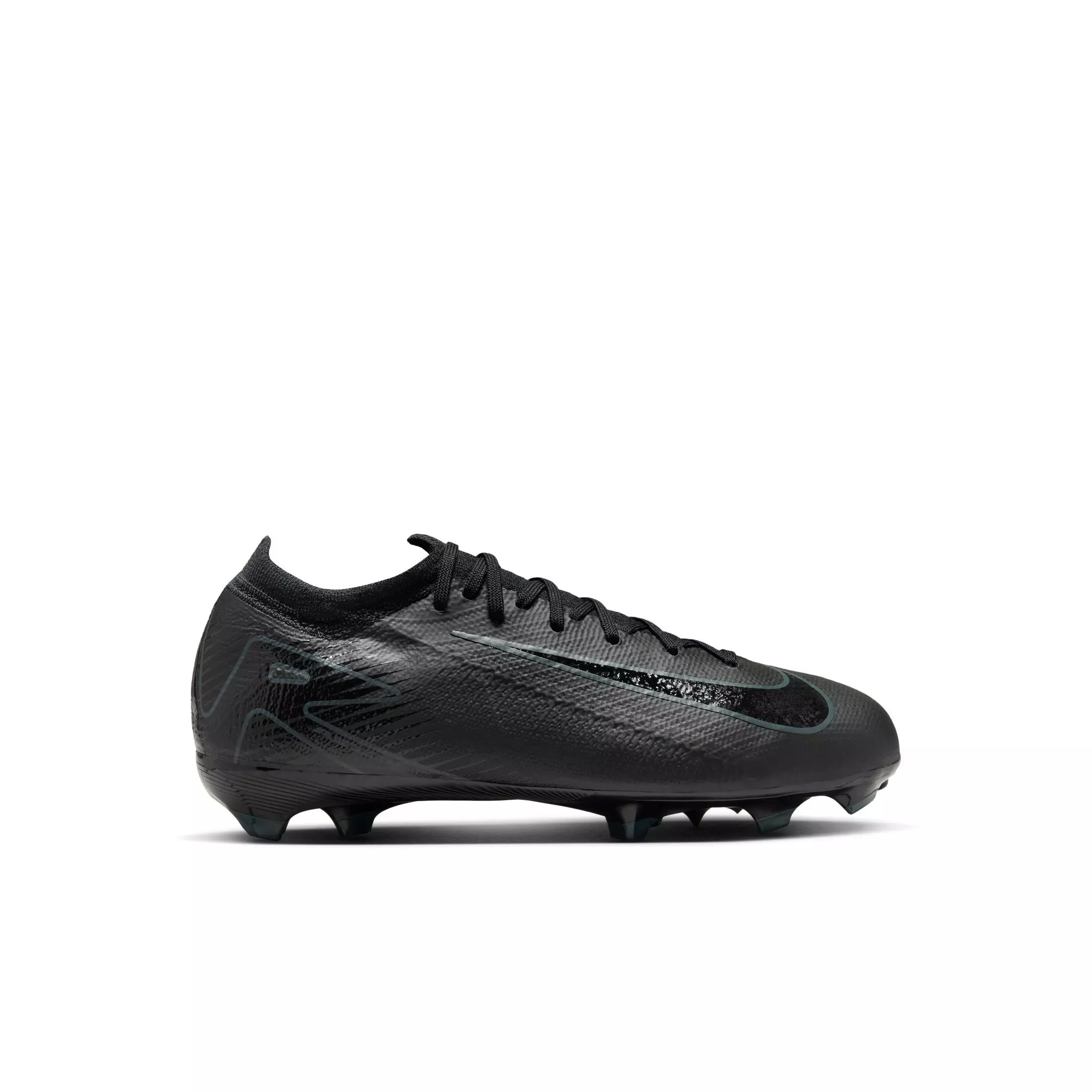 Nike Jr. Mercurial Vapor 16 Pro FG "Black/Deep Jungle/Black" Preschool Kids' Soccer Cleat - BLACK/JUNGLE/BLACK