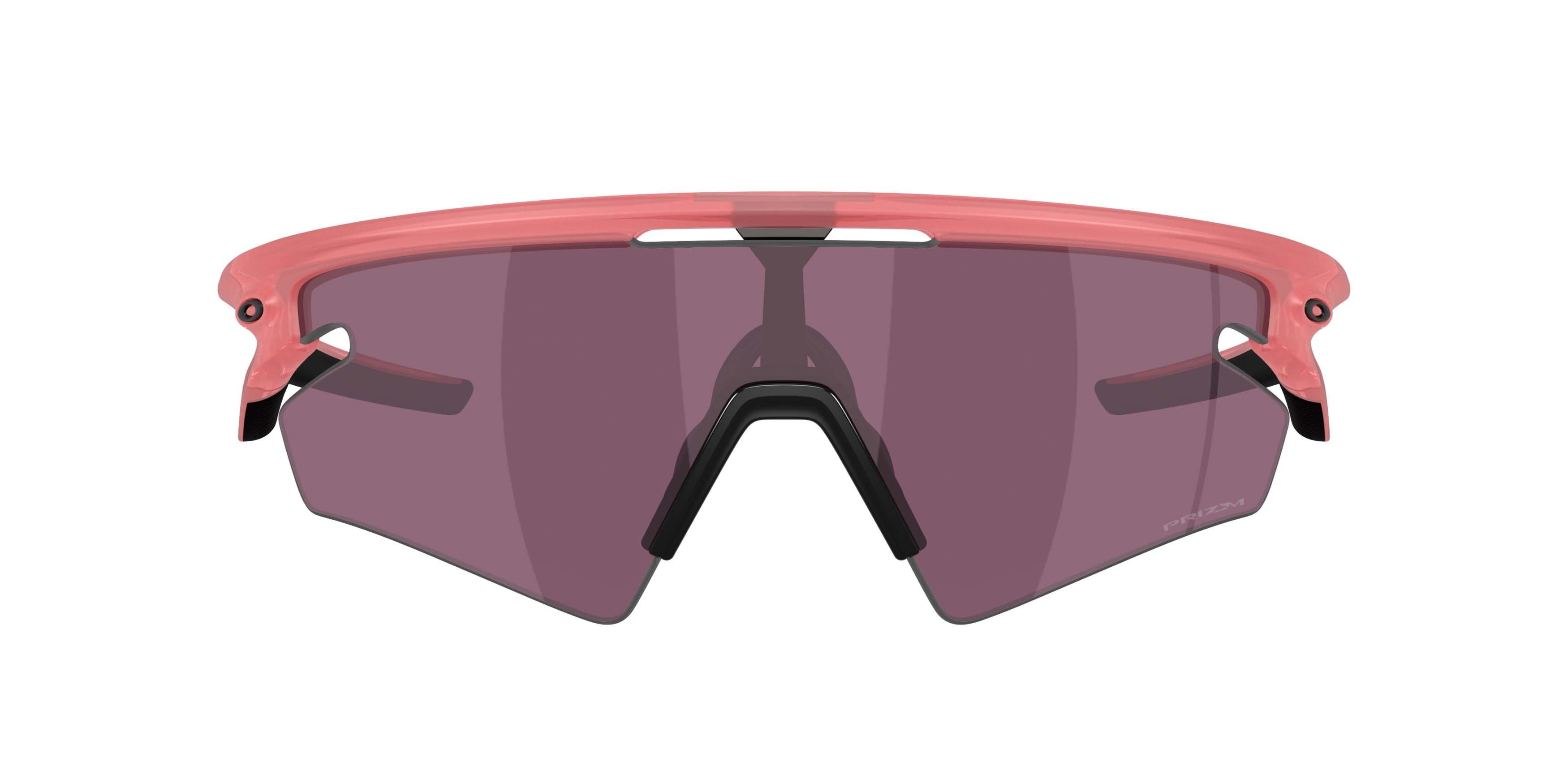 Oakley Sphaera Slash Velocity Collection Prizm Road Black Sunglasses &ndash; Transparent Paloma - PINK Thumbnail View 2