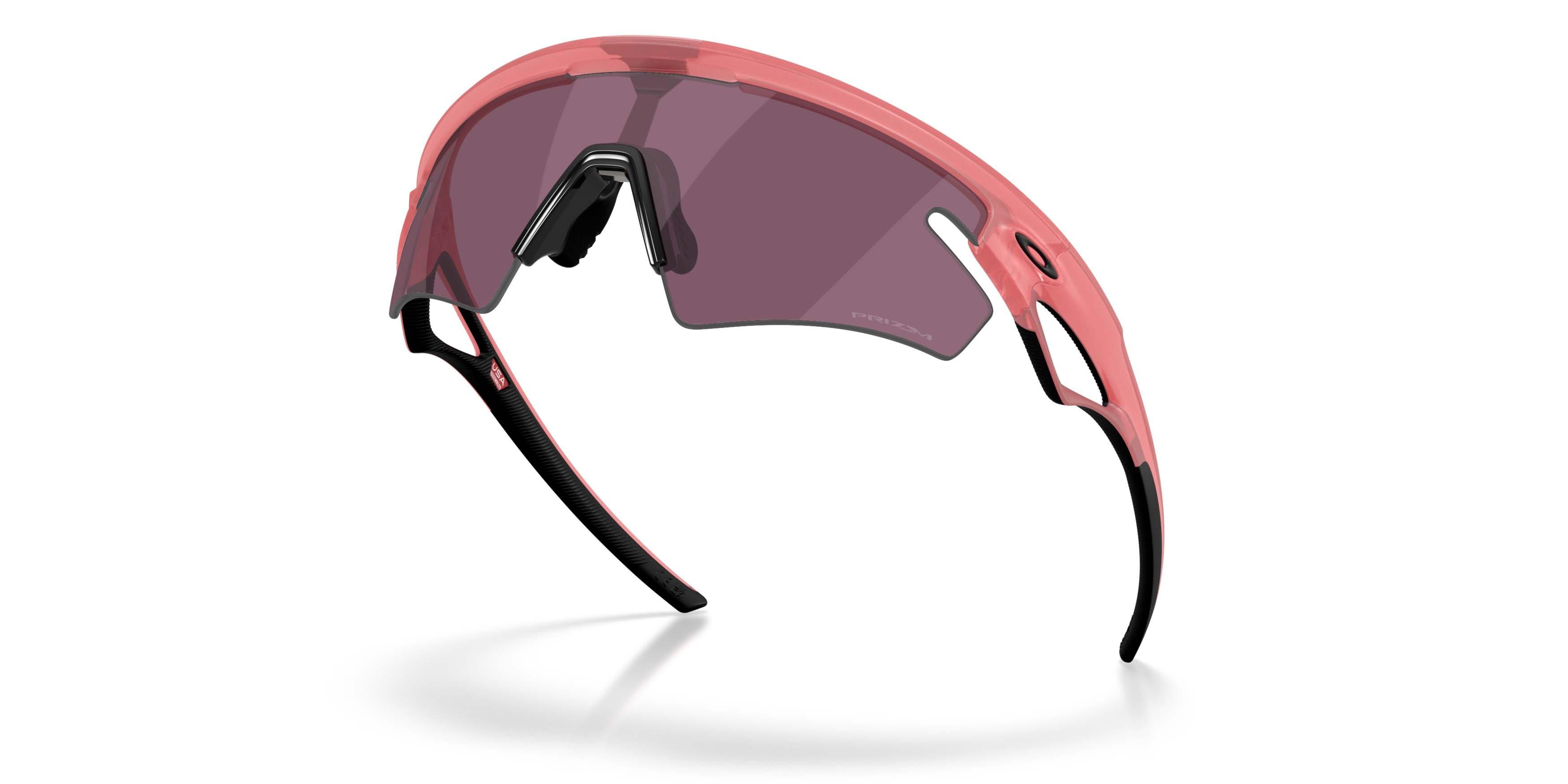 Oakley Sphaera Slash Velocity Collection Prizm Road Black Sunglasses &ndash; Transparent Paloma - PINK Thumbnail View 3