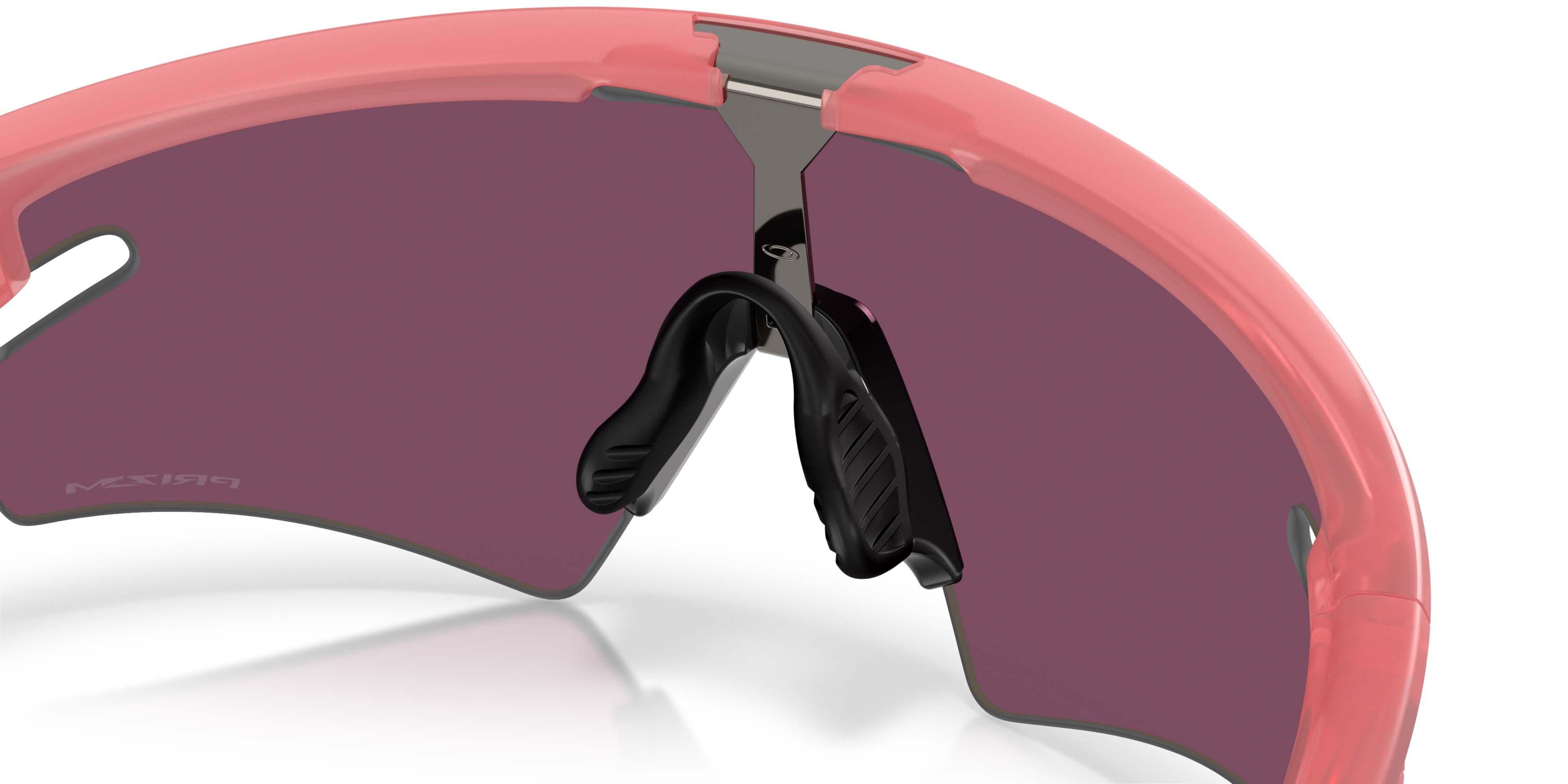 Oakley Sphaera Slash Velocity Collection Prizm Road Black Sunglasses &ndash; Transparent Paloma - PINK Thumbnail View 5