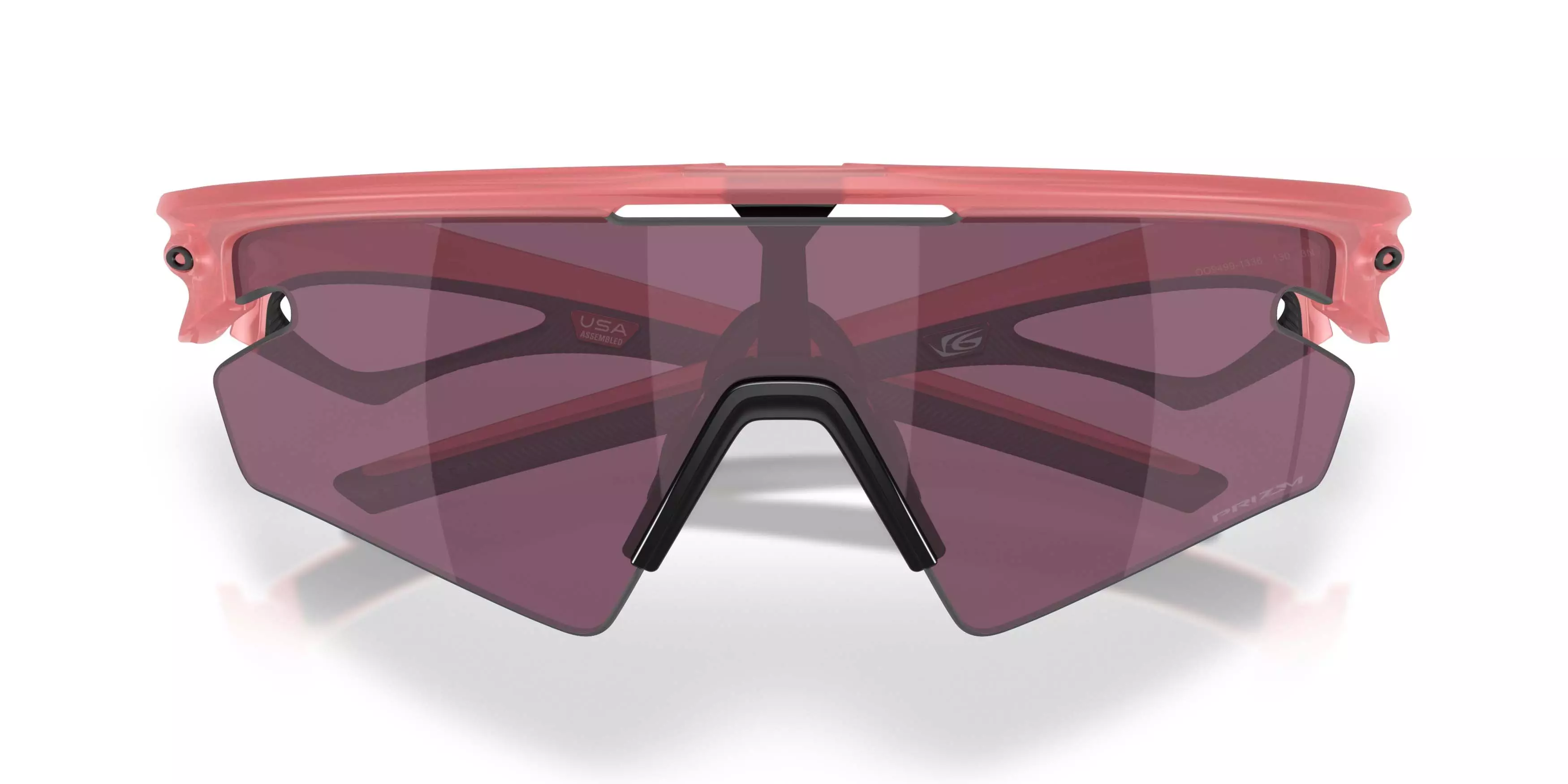 Oakley Sphaera Slash Velocity Collection Prizm Road Black Sunglasses &ndash; Transparent Paloma - PINK