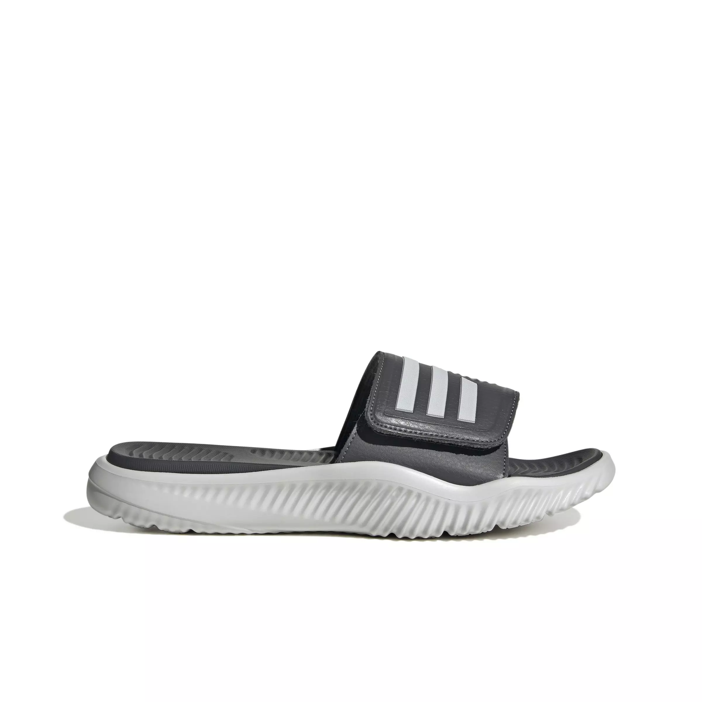 adidas Alphabounce "Grey Five/Dash Grey/Grey Five" Unisex Slide - GREY/GREY/GREY