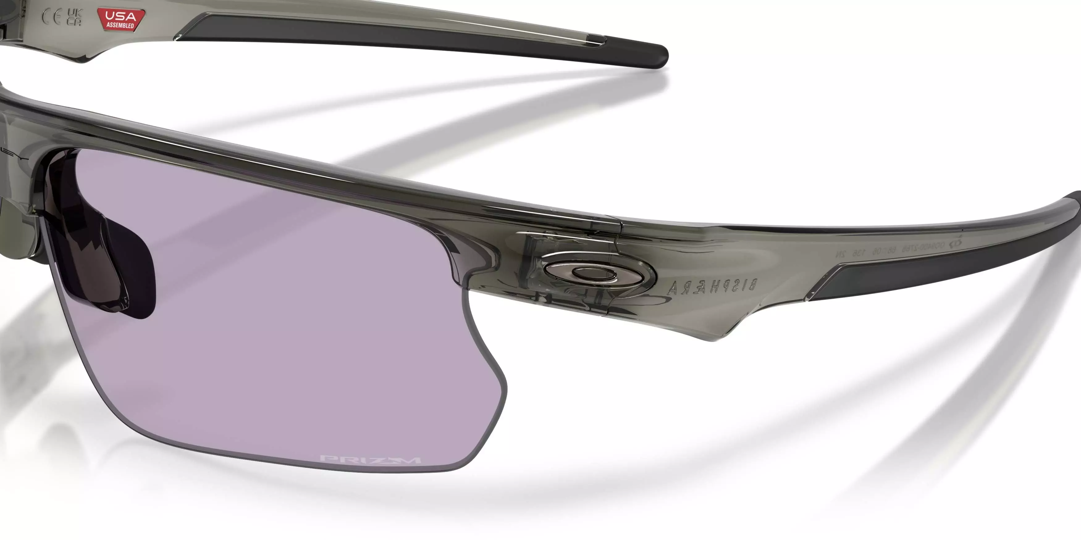Oakley BiSphaera On The Green Collection Prizm Slate Sunglasses &ndash; Grey Smoke - GREY