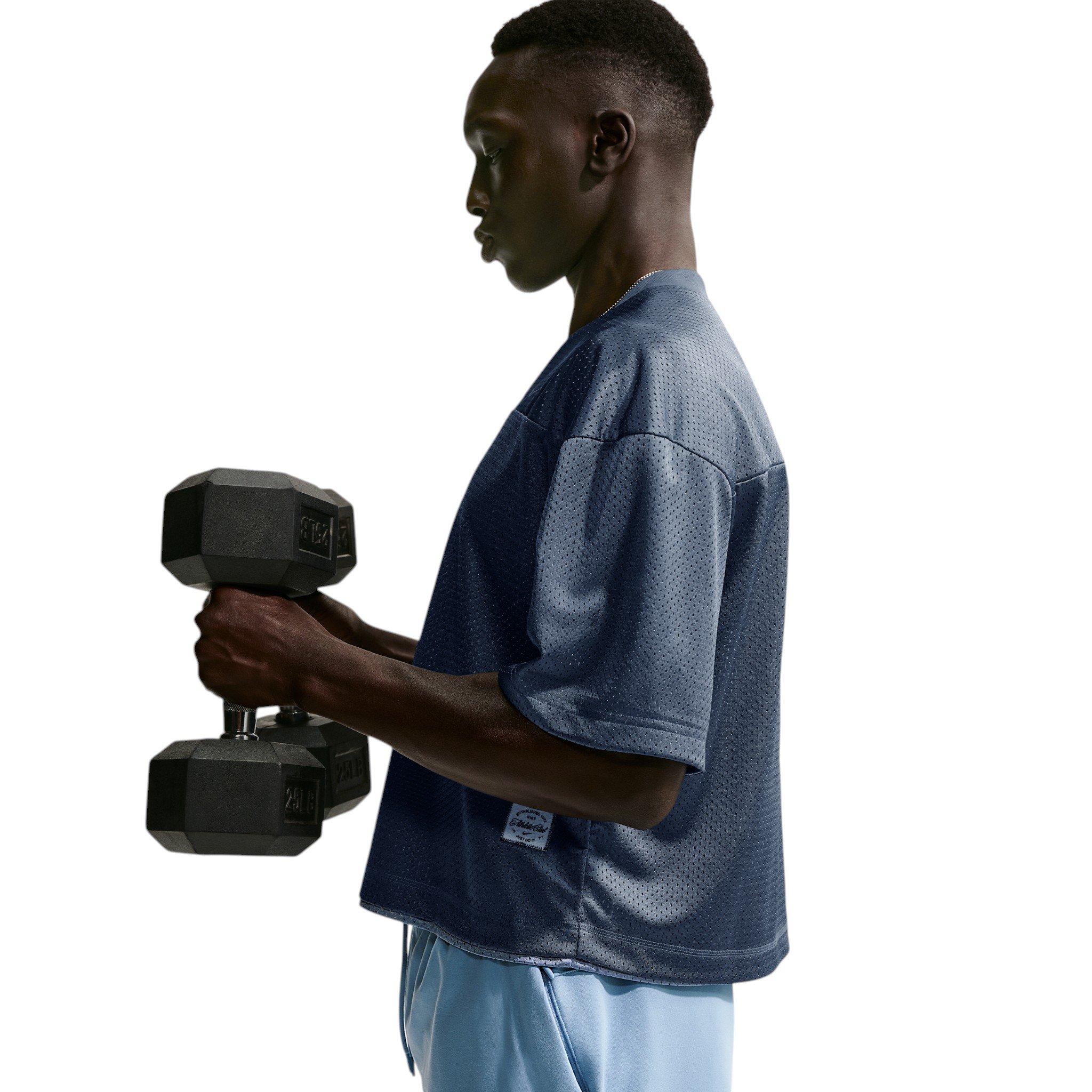 Nike Men's N.A.C. Dri-FIT Reversible Training Shirt - Blue - BLUE
