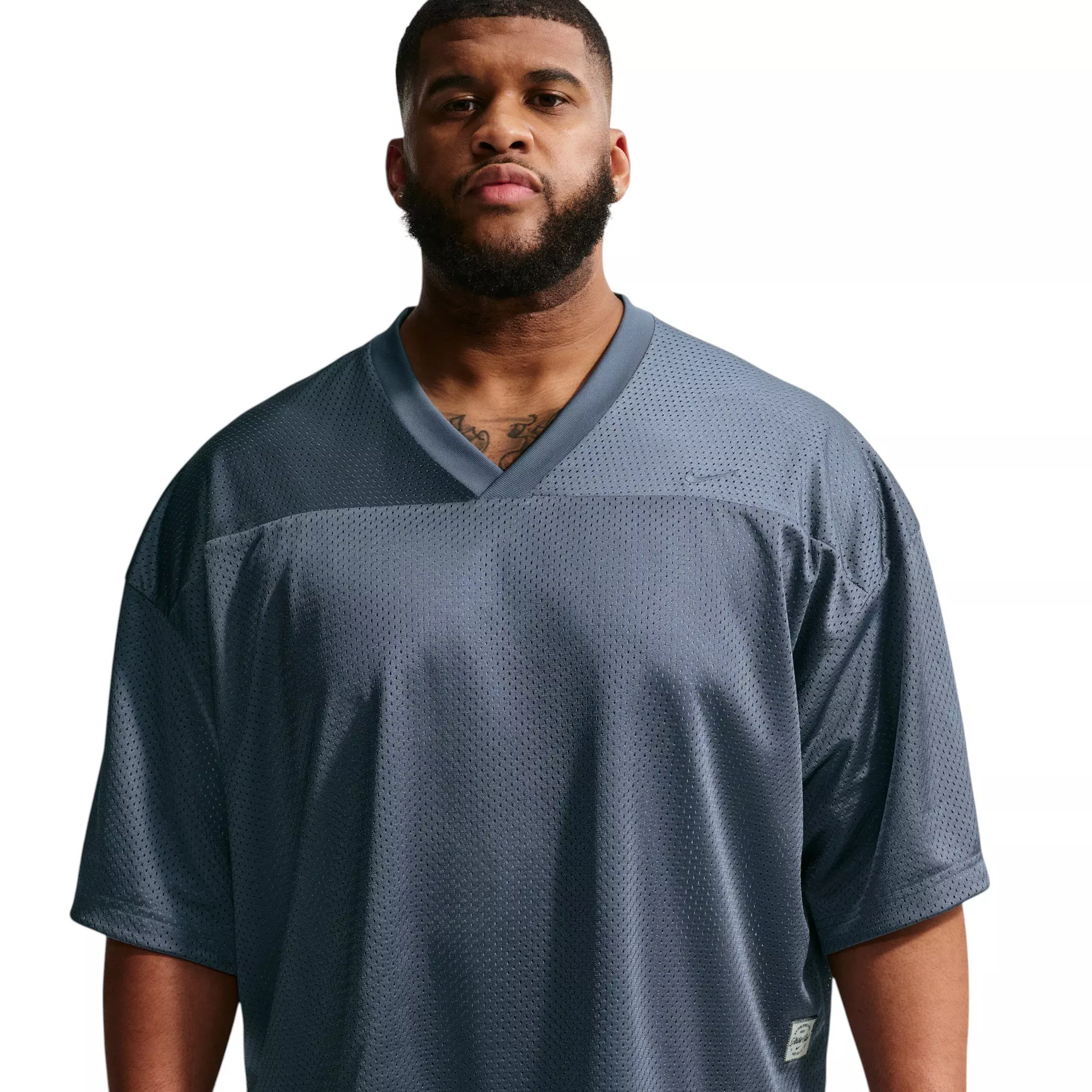 Nike Men's N.A.C. Dri-FIT Reversible Training Shirt - Blue - BLUE