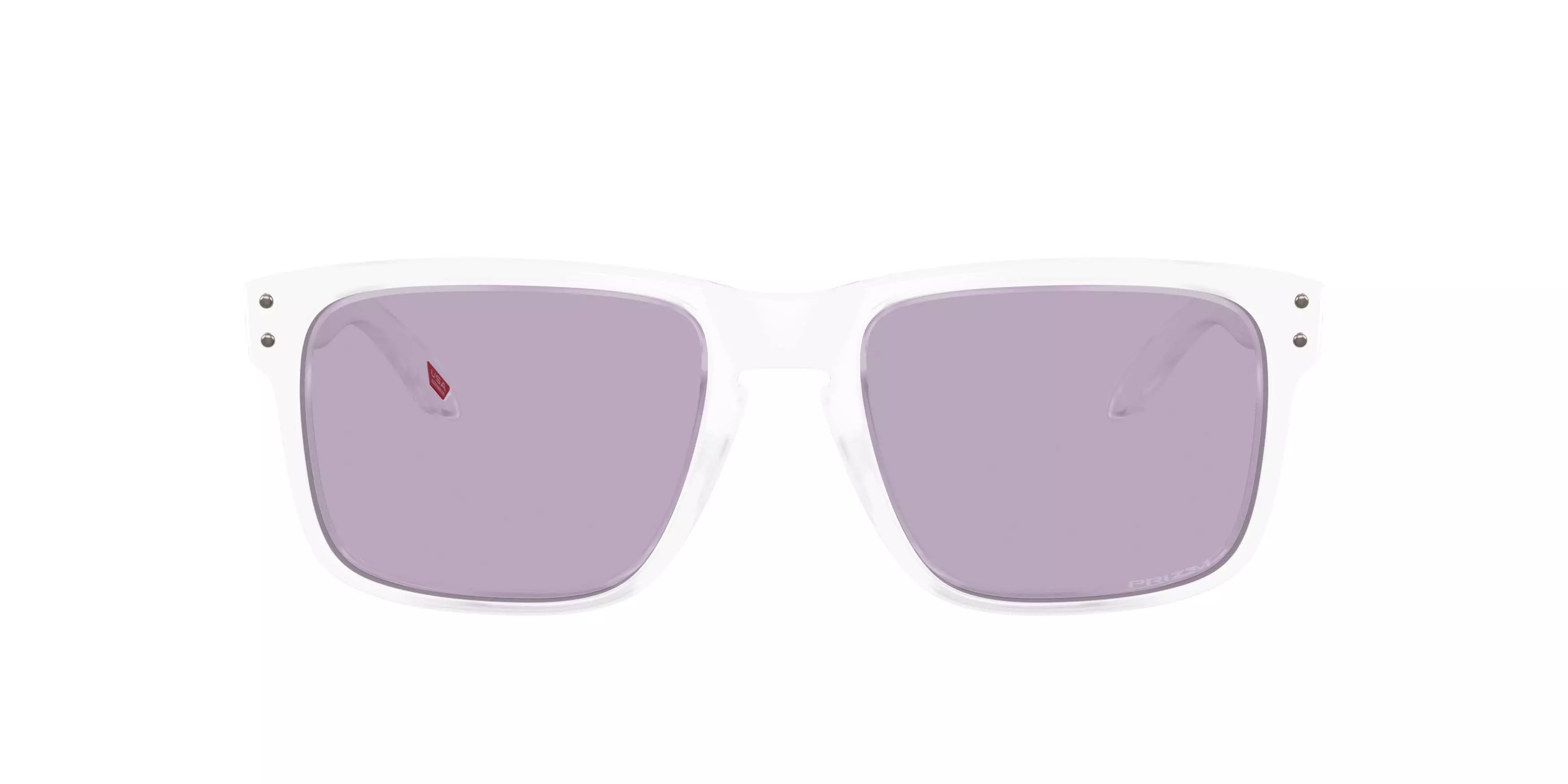 Oakley Holbrook On The Green Collection Prizm Slate Sunglasses &ndash; Matte Clear - CLEAR/PURPLE