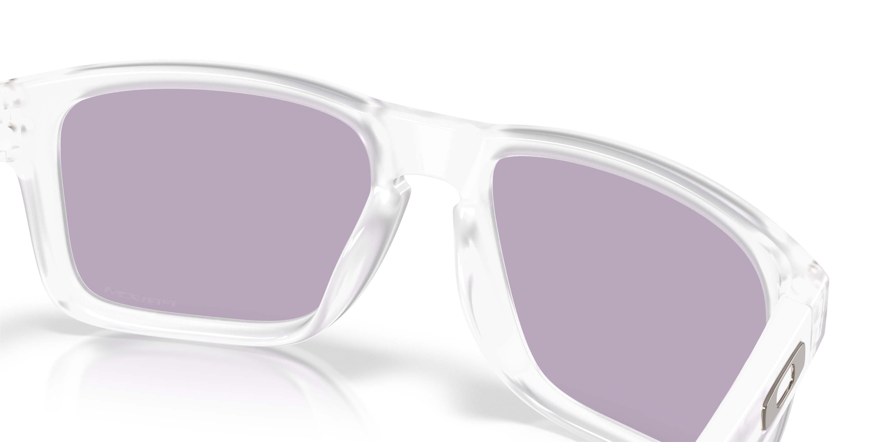 Oakley Holbrook On The Green Collection Prizm Slate Sunglasses &ndash; Matte Clear - CLEAR/PURPLE Thumbnail View 5