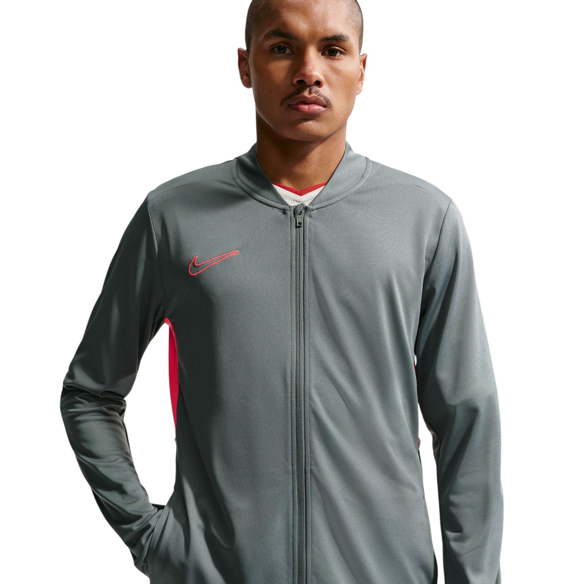 Nike Men's Academy Dri-FIT Soccer Tracksuit - Grey - GREY