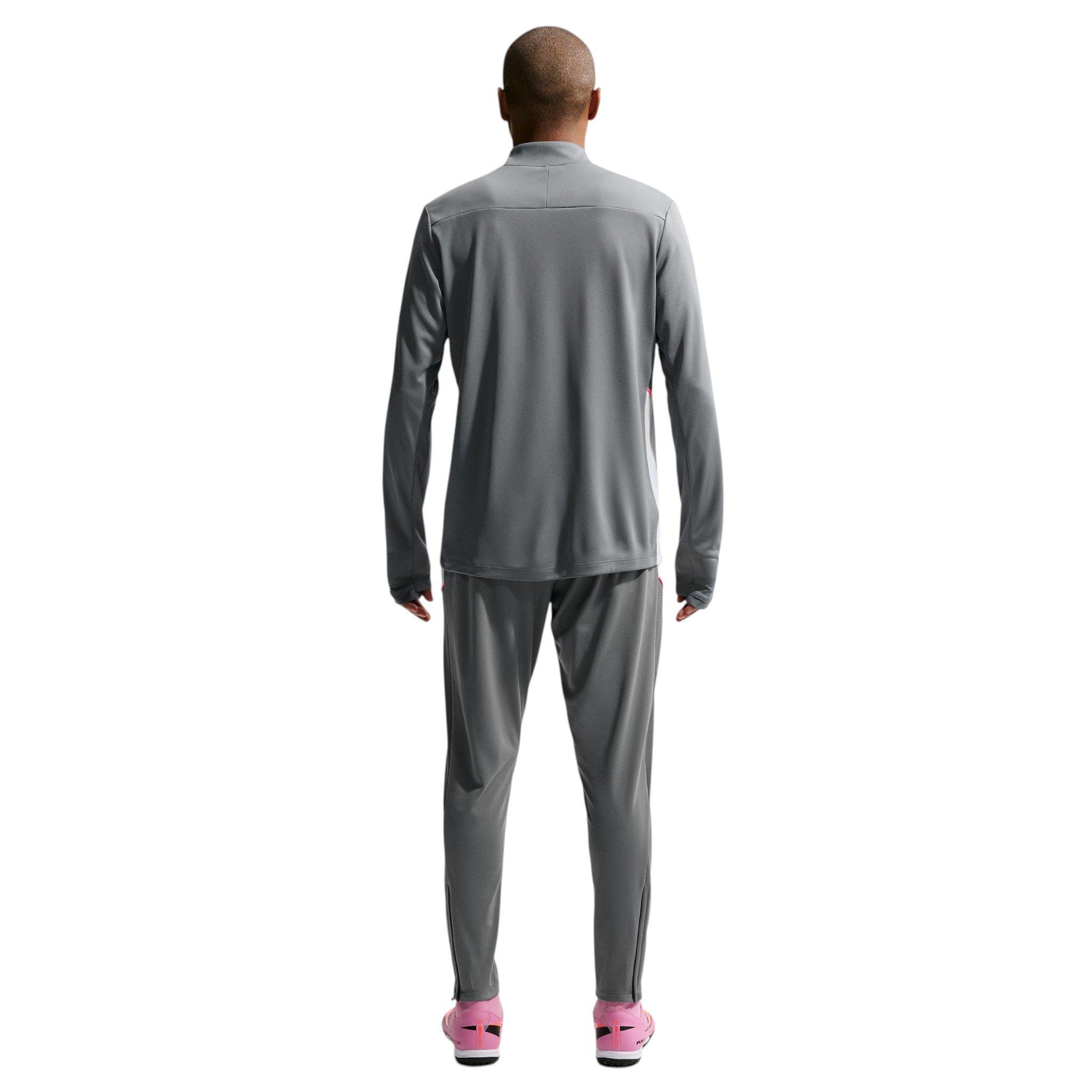 Nike Men's Academy Dri-FIT 1/4 Zip Soccer Drill Top - Grey - GREY
