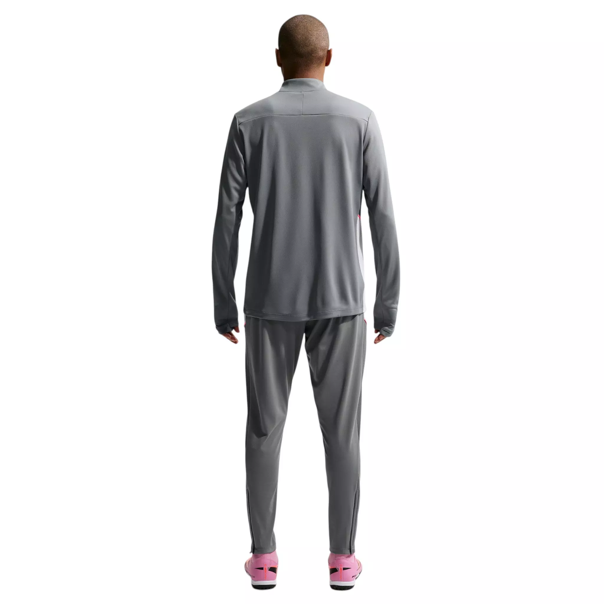 Nike Men's Academy Dri-FIT 1/4 Zip Soccer Drill Top - Grey - GREY