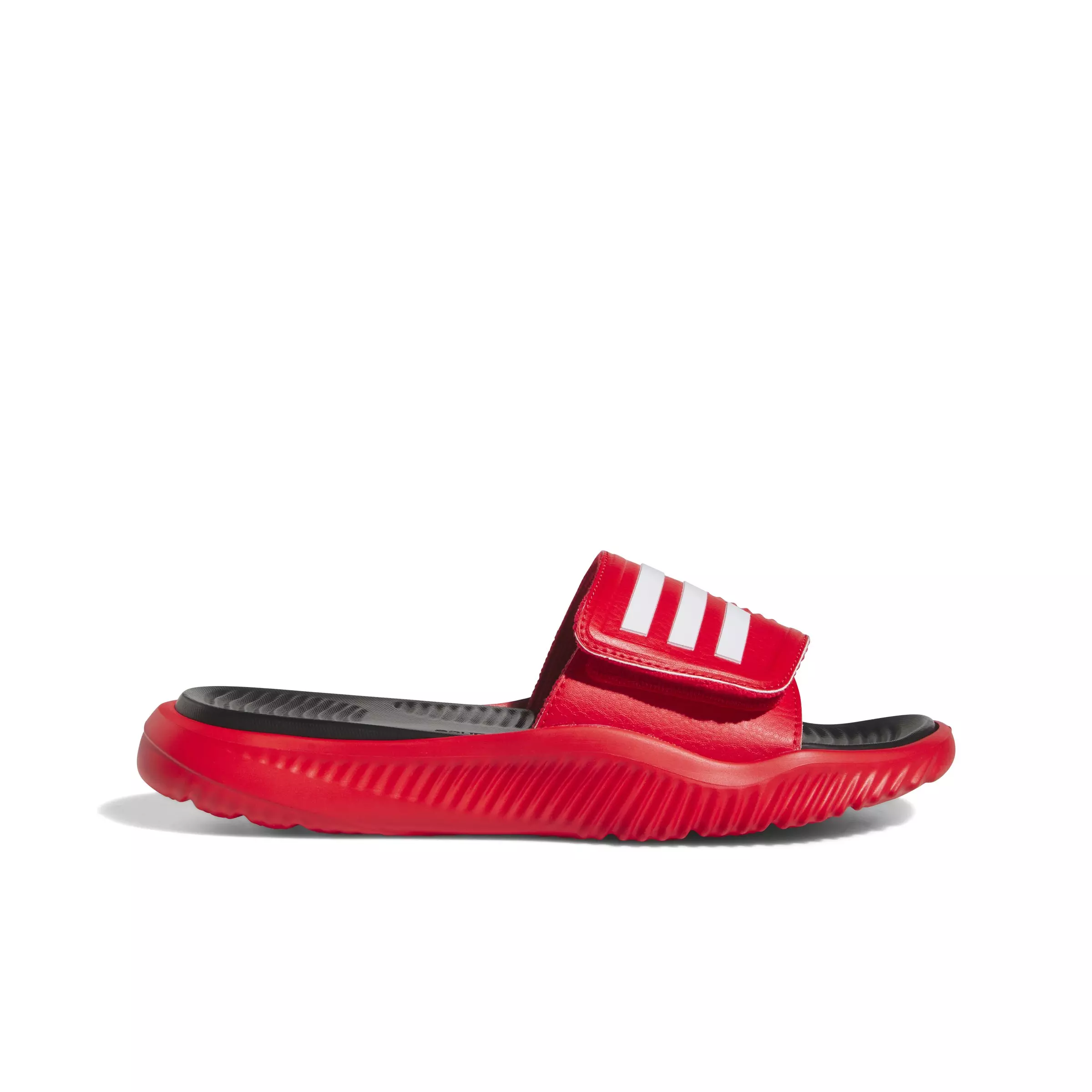 adidas Alphabounce "Vivid Red/Ftwr White/Core Black" Unisex Slide - RED/WHITE/BLACK