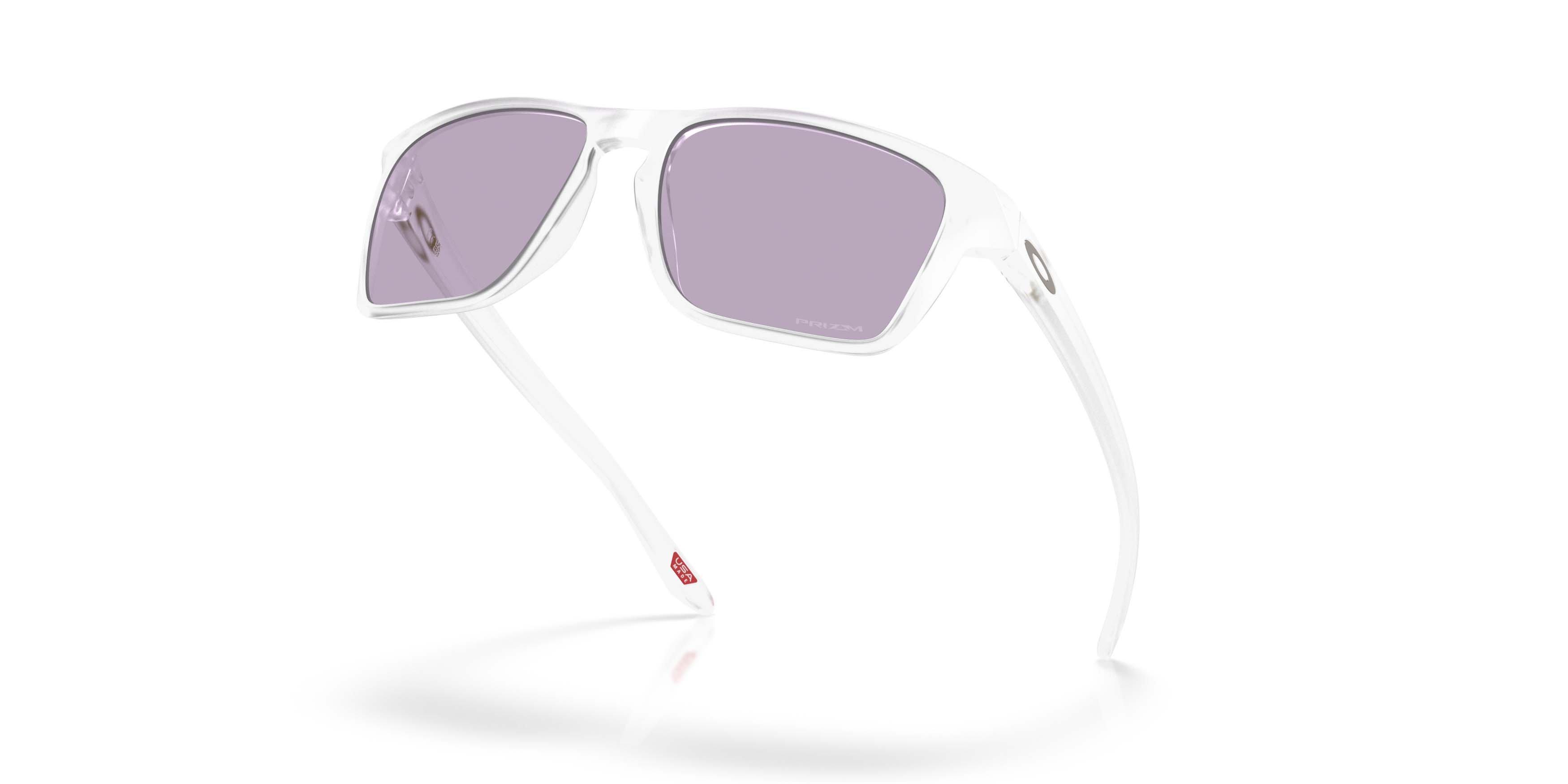 Oakley Sylas On The Green Collection Prizm Slate Sunglasses &ndash; Matte Clear - CLEAR Thumbnail View 3