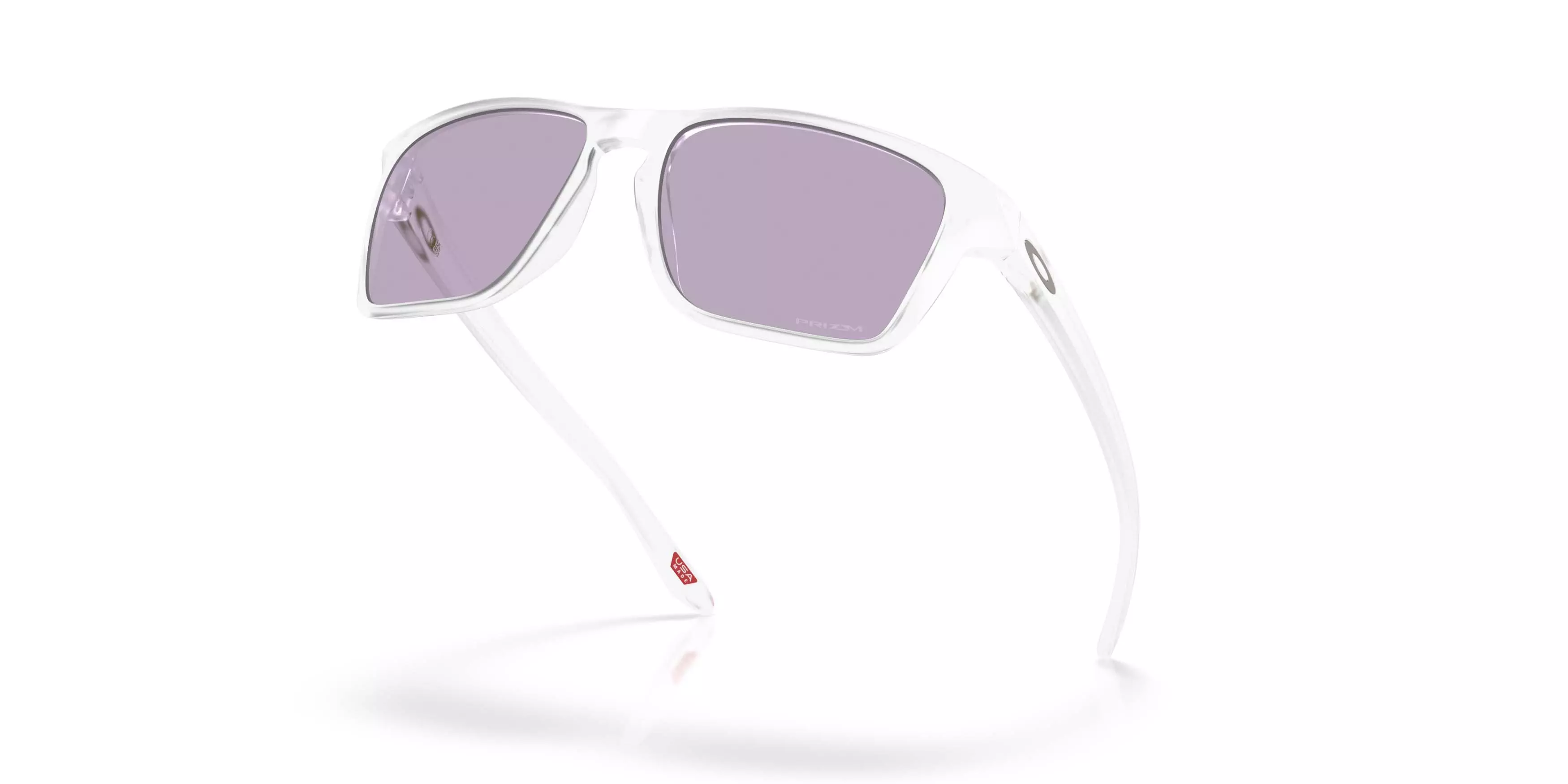 Oakley Sylas On The Green Collection Prizm Slate Sunglasses &ndash; Matte Clear - CLEAR