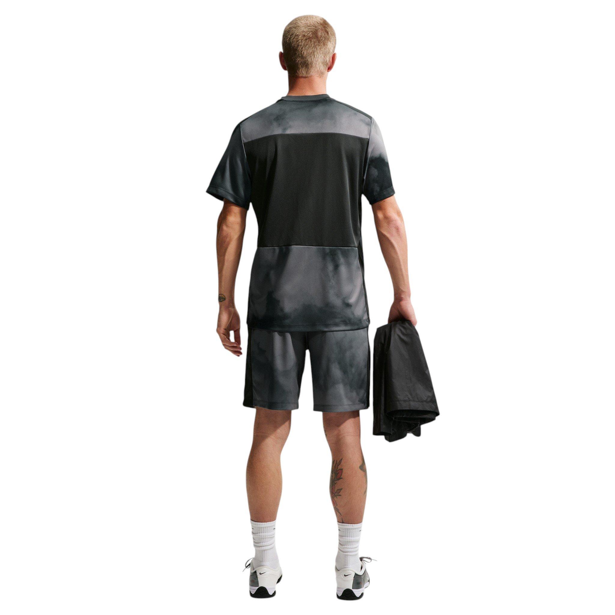 Nike Men's Academy+ Dri-FIT Soccer Shorts - Black/Grey - BLACK/GREY