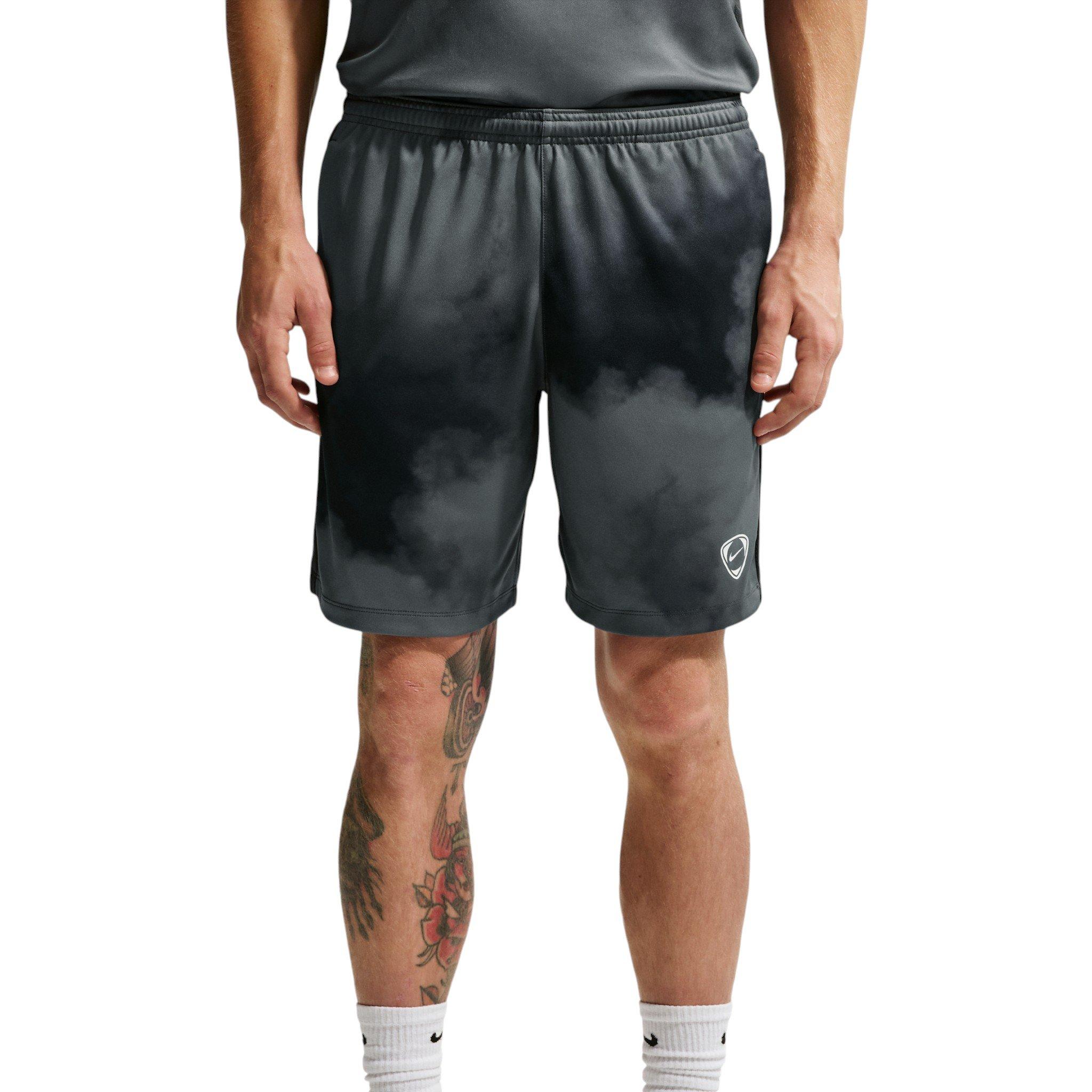 Nike Men's Academy+ Dri-FIT Soccer Shorts - Black/Grey - BLACK/GREY