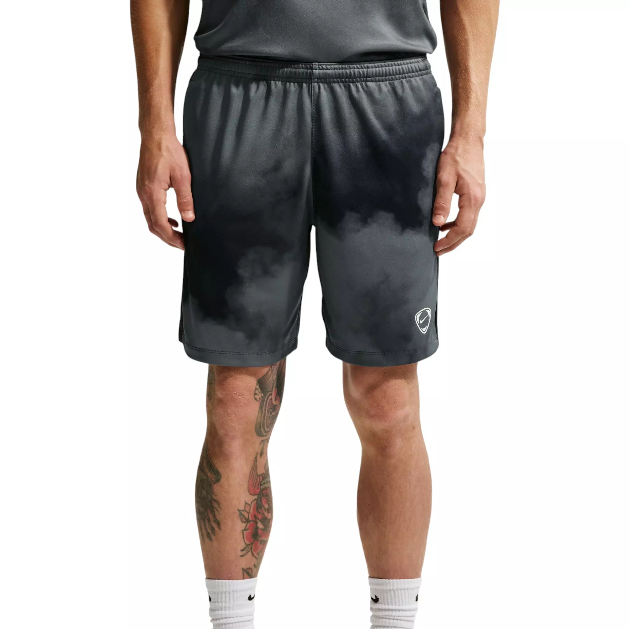 Nike Men's Academy+ Dri-FIT Soccer Shorts - Black/Grey - BLACK/GREY