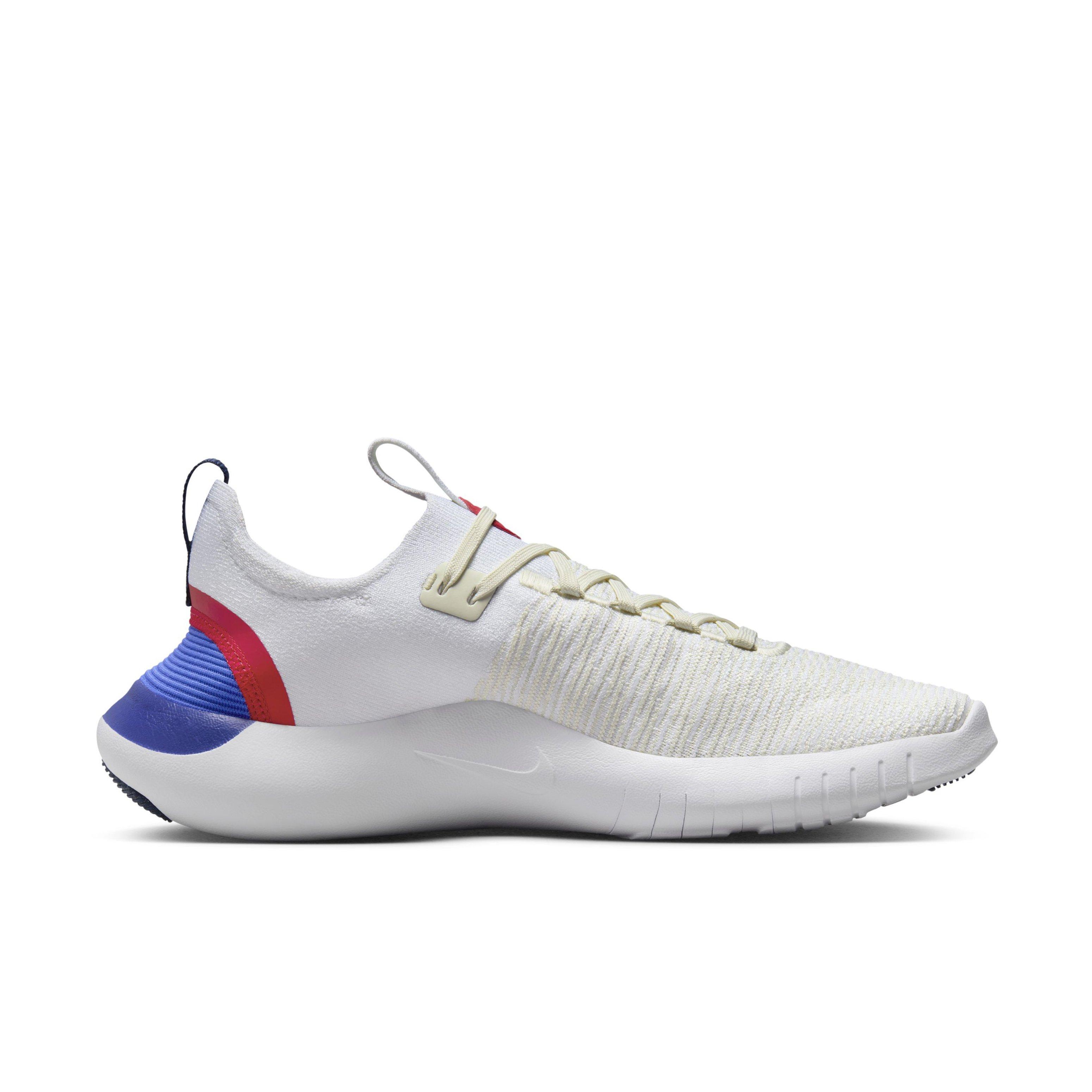 Nike Free RN NN "Beige/White/Red/Blue" Men's Running Shoe - BEIGE/WHITE/RED/BLUE Thumbnail View 1
