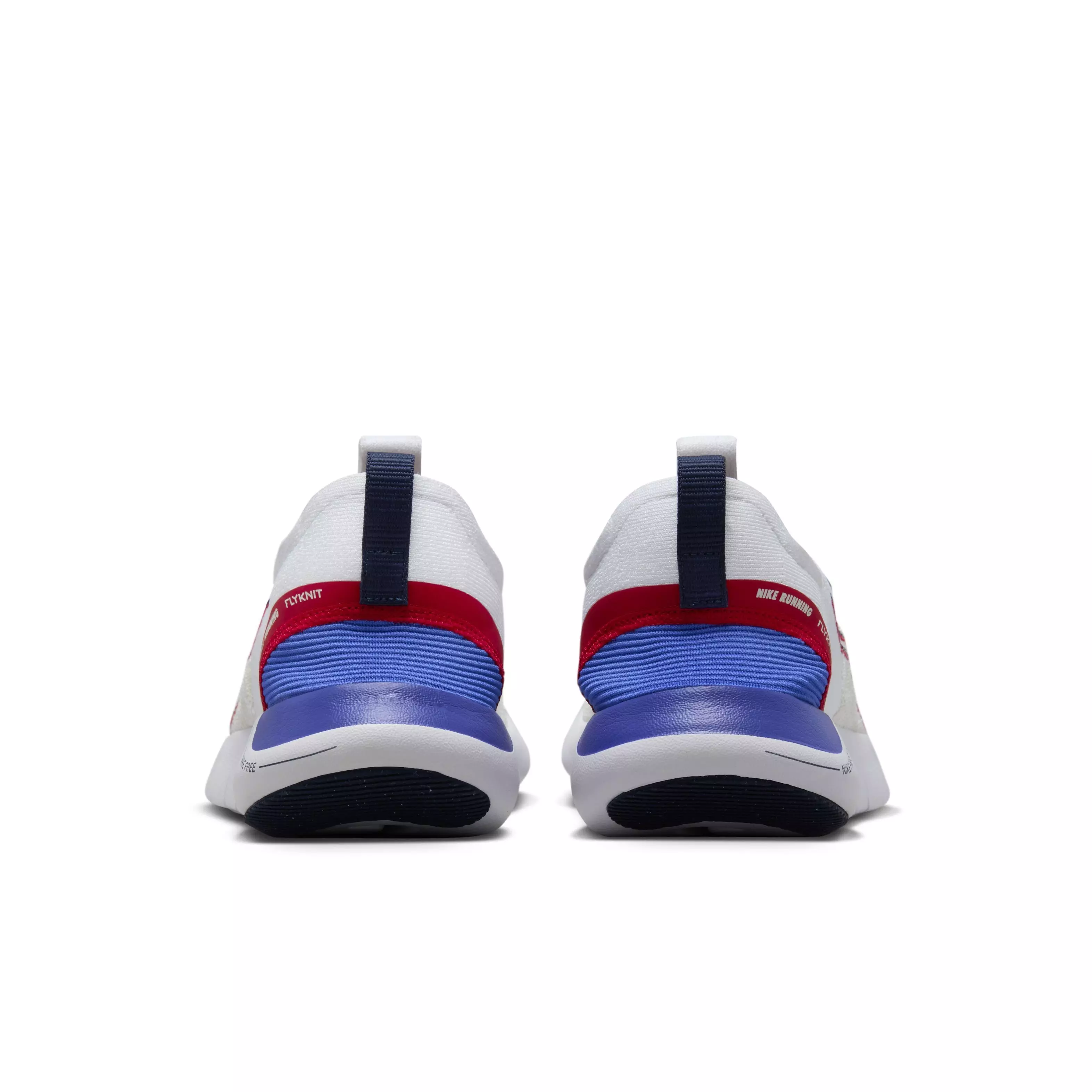 Nike Free RN NN "Beige/White/Red/Blue" Men's Running Shoe - BEIGE/WHITE/RED/BLUE