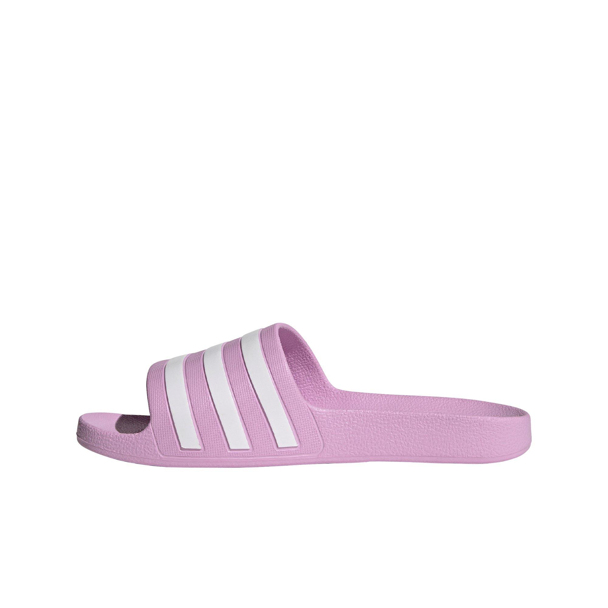 adidas lilac slides
