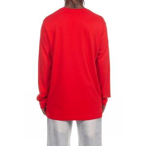 Hustle Gang Men's Prowlers Long Sleeve T-Shirt - Red - RED