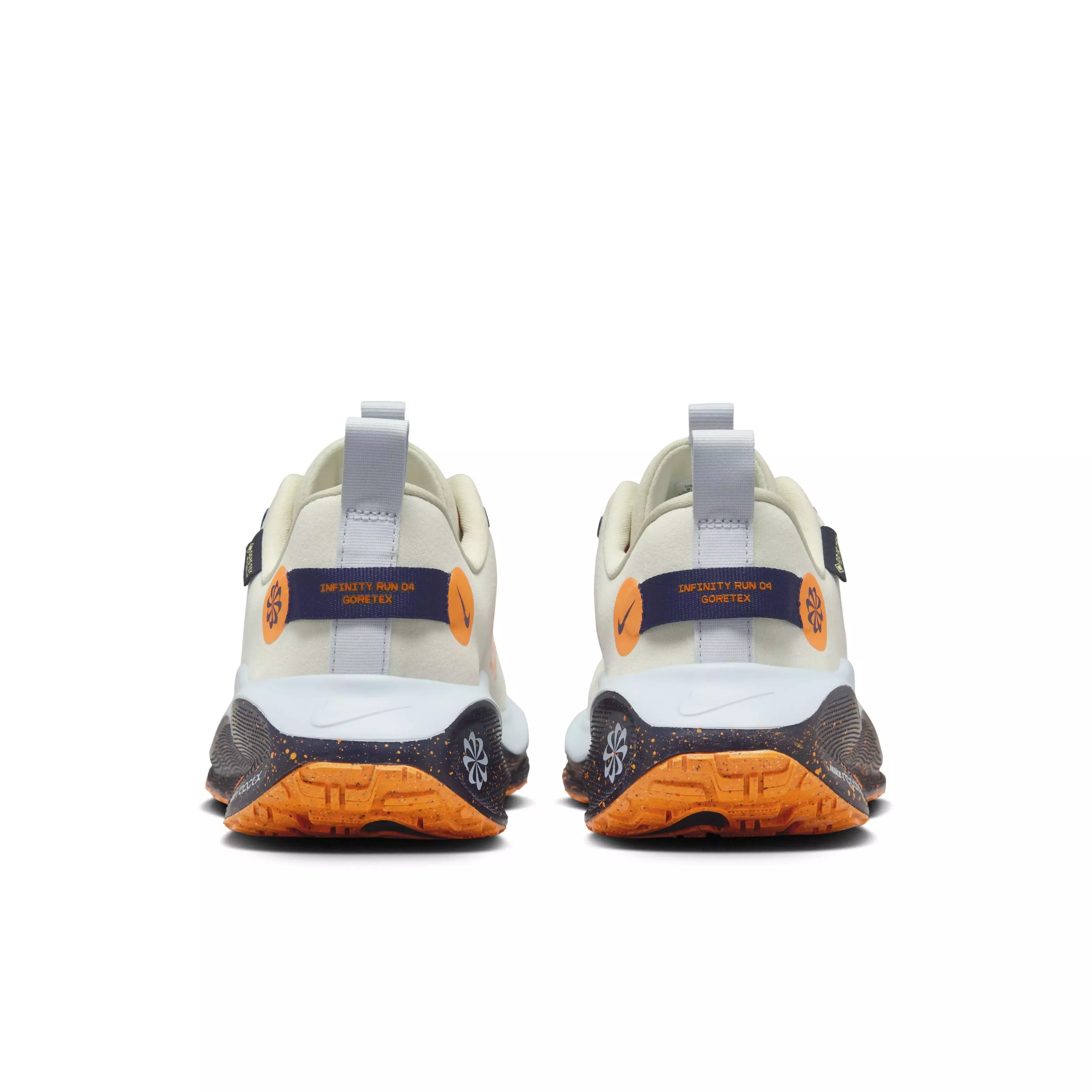 Nike InfinityRN 4 GORE-TEX "Grey/Orange/Navy" Men's Running Shoe - GREY/ORANGE/NAVY