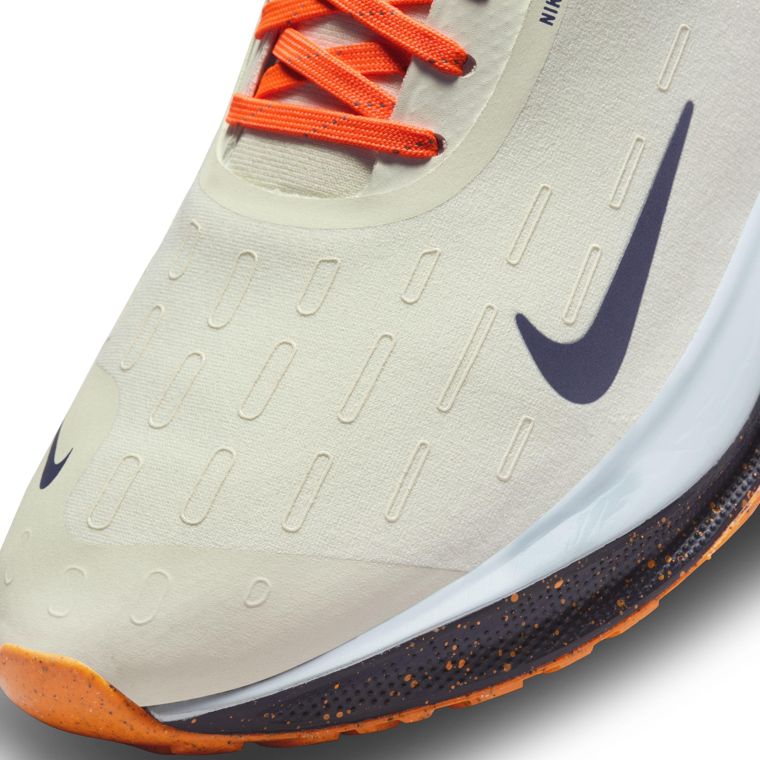 Nike InfinityRN 4 GORE-TEX "Grey/Orange/Navy" Men's Running Shoe - GREY/ORANGE/NAVY Thumbnail View 7