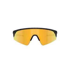 Oakley Youth Resistor Sweep Gridiron Collection Prizm 24K Sunglasses &ndash; Matte Black Splatter