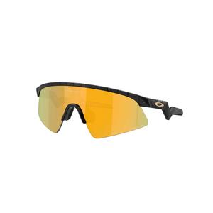 Oakley Youth Resistor Sweep Gridiron Collection Prizm 24K Sunglasses &ndash; Matte Black Splatter