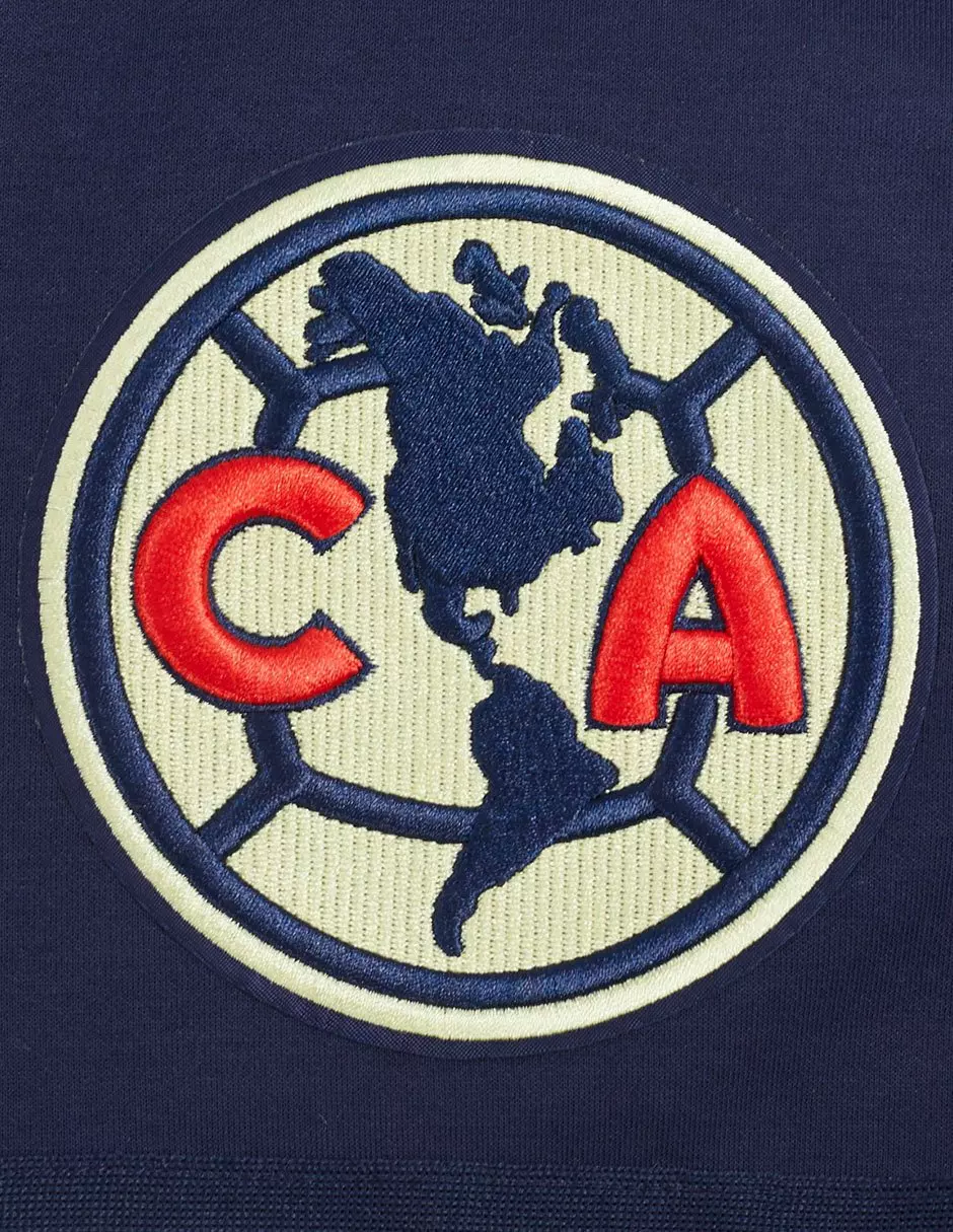 Pro Standard Men's Liga MX Club America Premium Double Knit 2.0 Soccer Shorts - Navy - NAVY