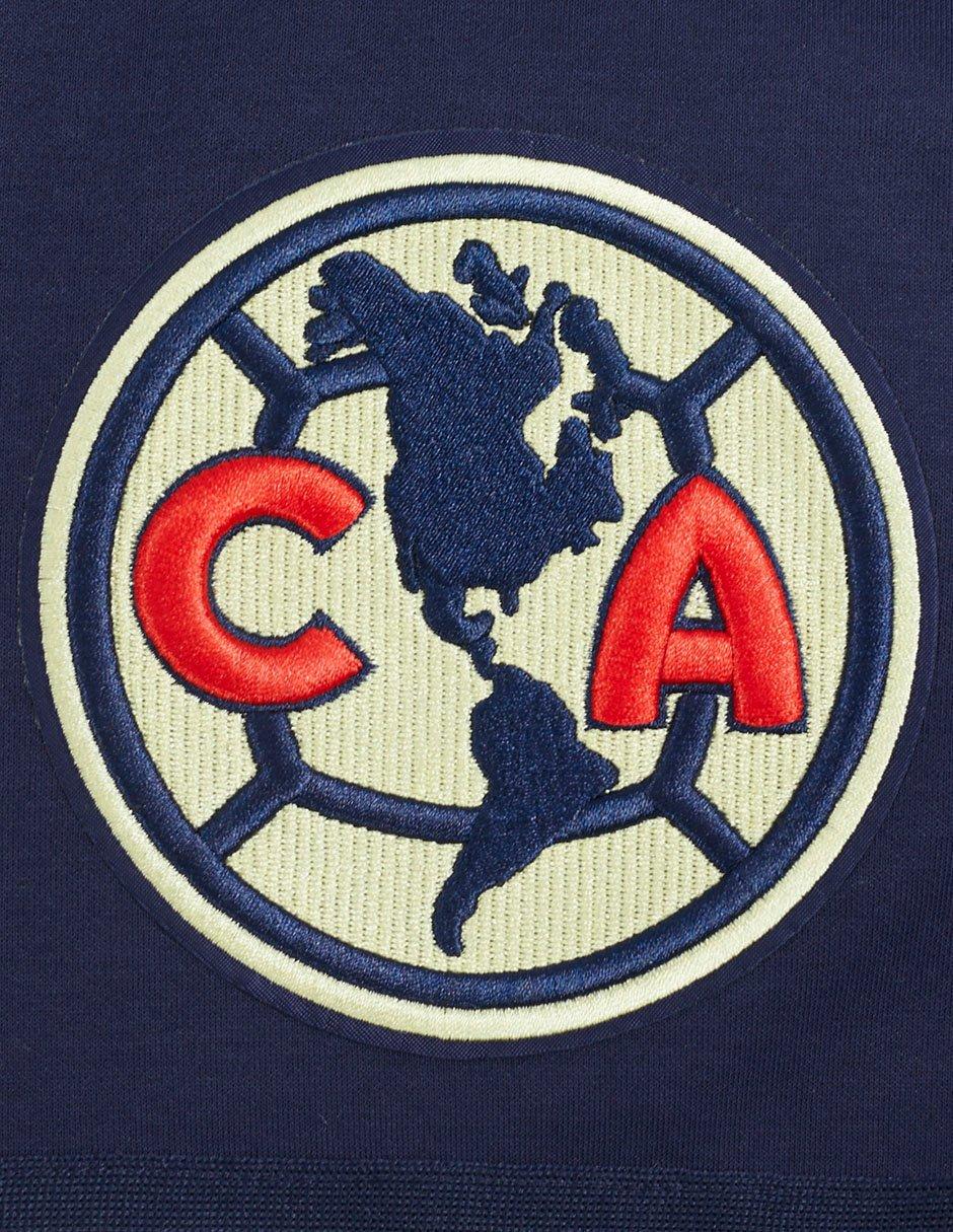 Pro Standard Men's Liga MX Club America Premium Double Knit 2.0 Soccer Shorts -Navy - NAVY Thumbnail View 5