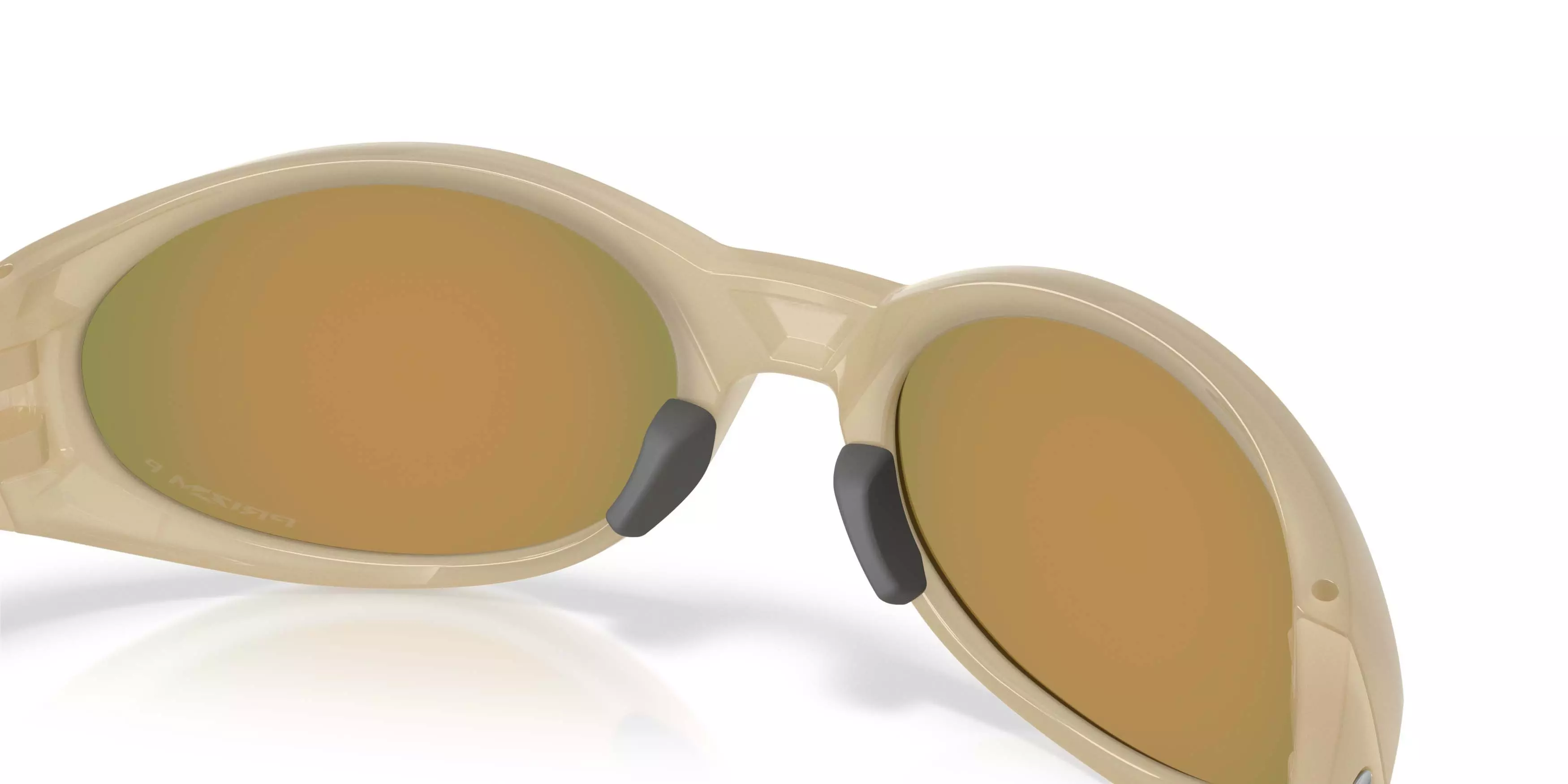 Oakley Eye Jacket Redux Latitude Collection Prizm Ruby Polarized Sunglasses &ndash; Sandstorm Frame - LT BROWN