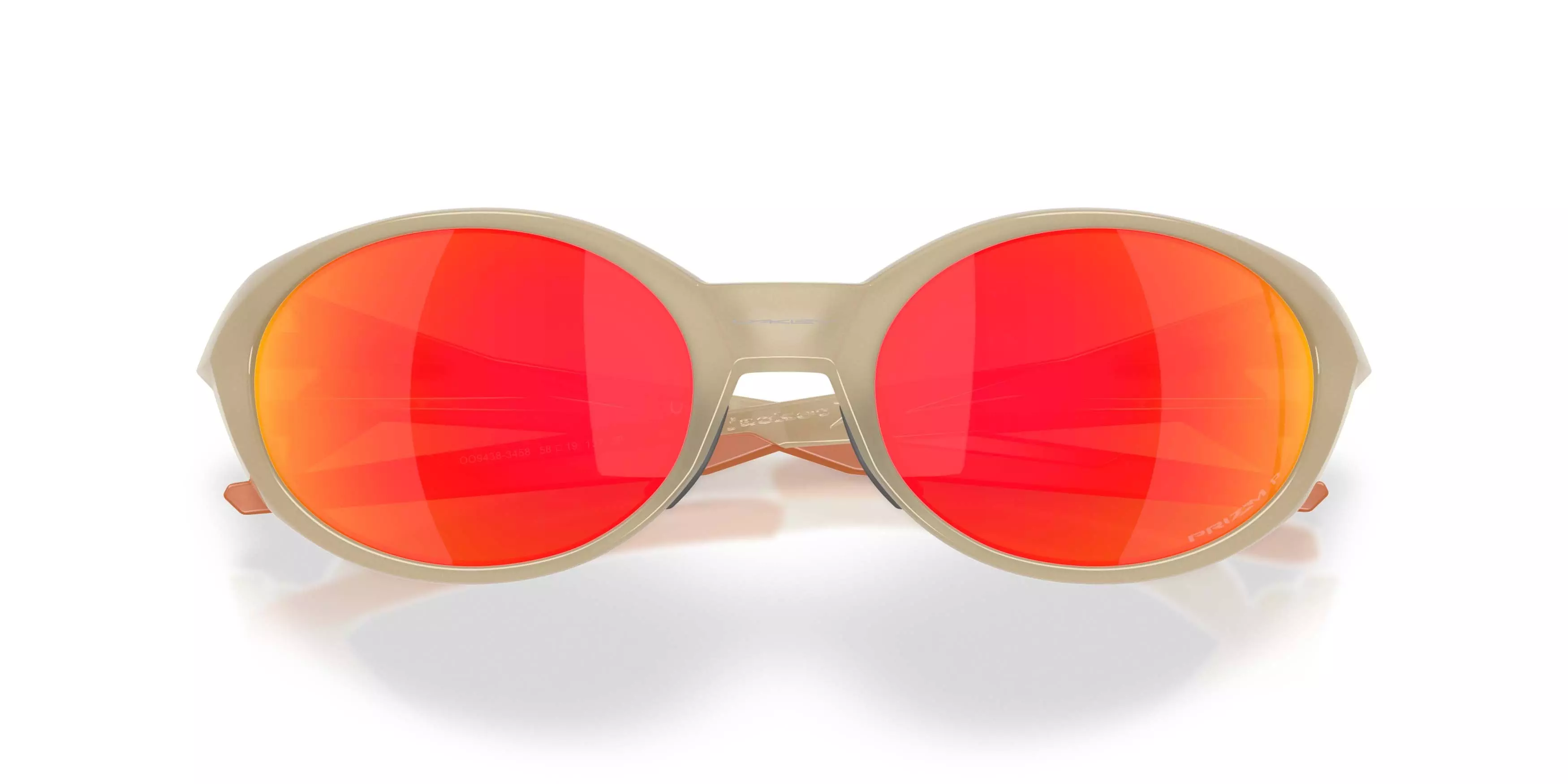 Oakley Eye Jacket Redux Latitude Collection Prizm Ruby Polarized Sunglasses &ndash; Sandstorm Frame - LT BROWN