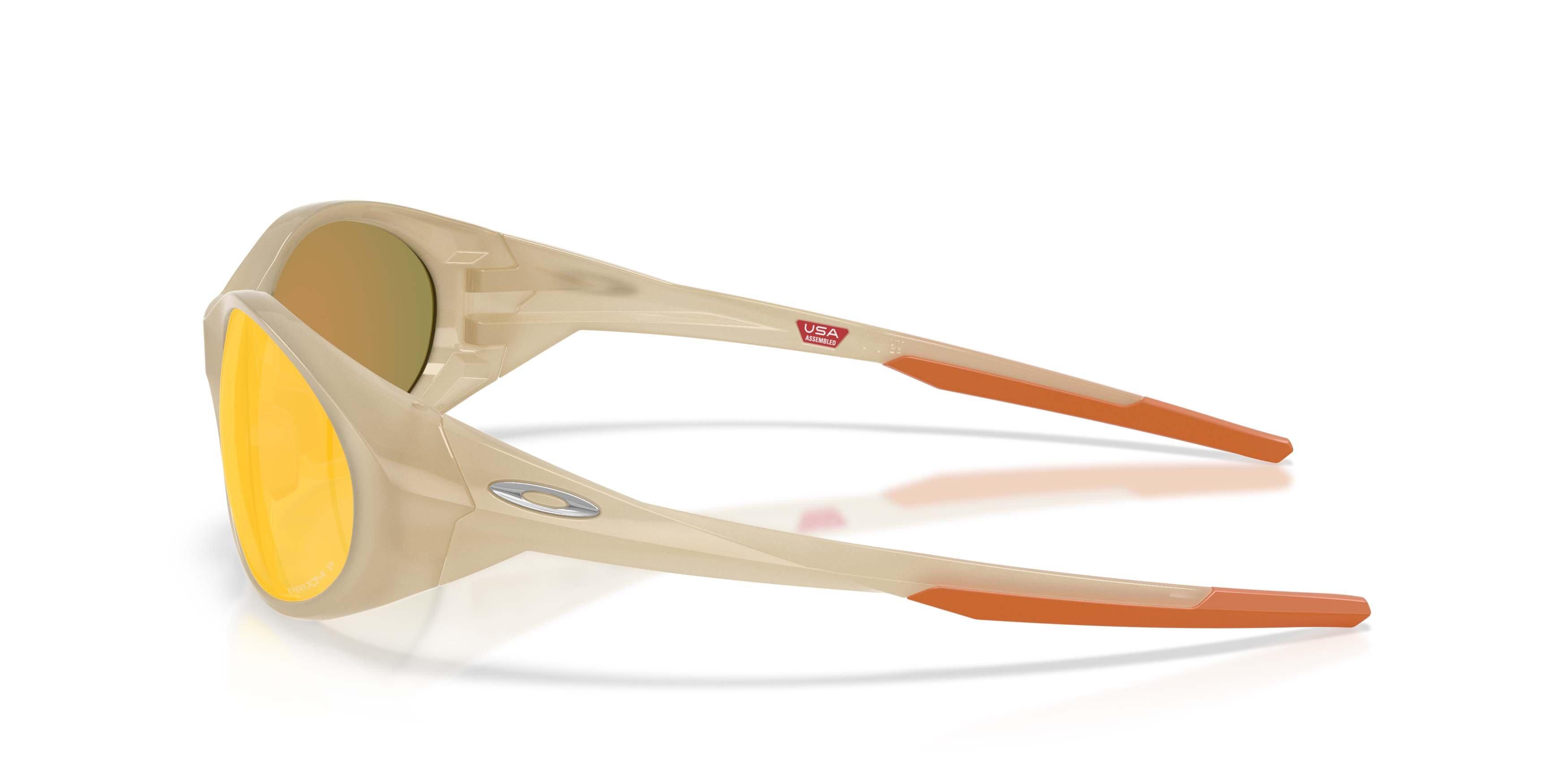 Oakley Eye Jacket Redux Latitude Collection Prizm Ruby Polarized Sunglasses &ndash; Sandstorm Frame - LT BROWN Thumbnail View 8