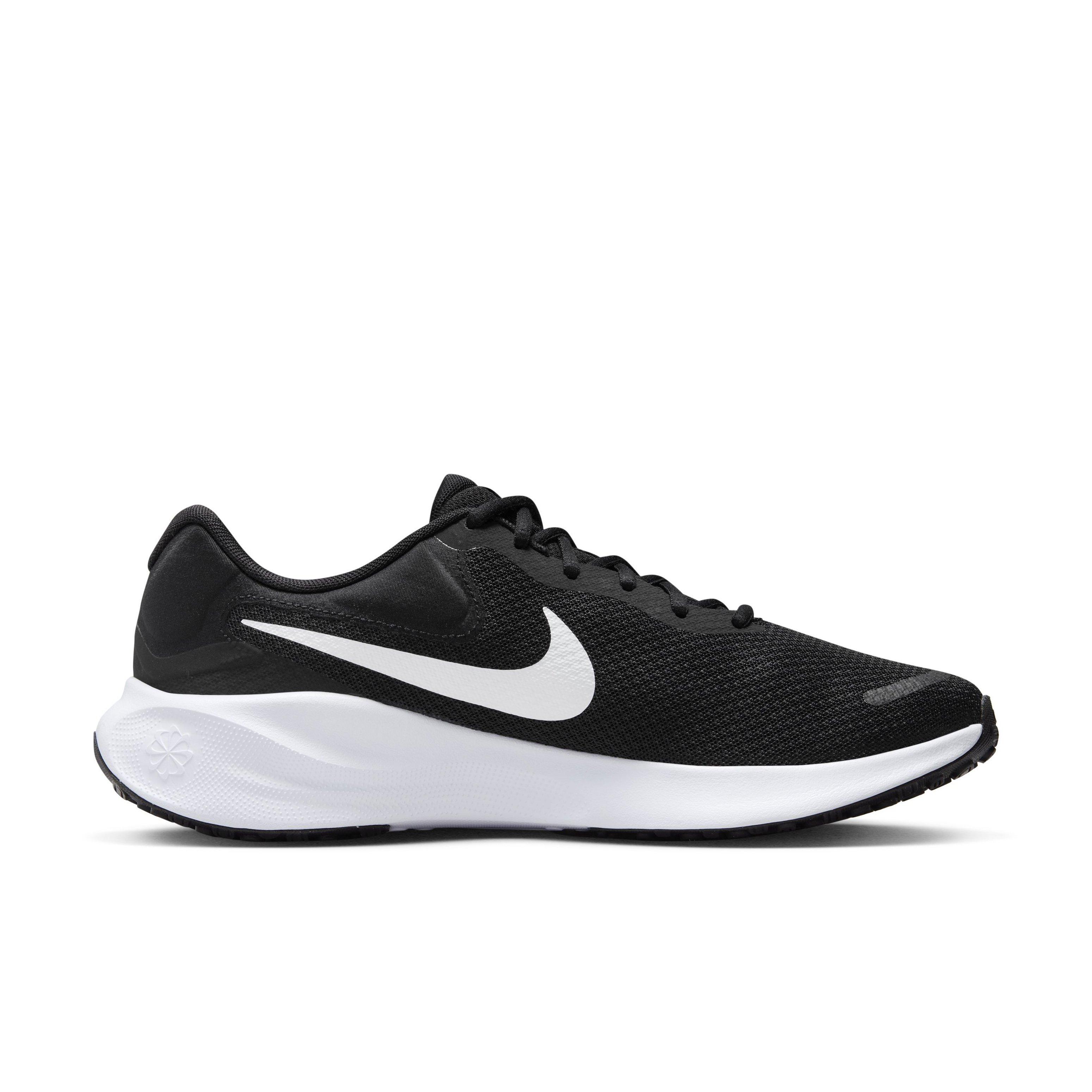 Nike Revolution 7 "Black/White" Men's Running Shoe - BLACK/WHITE Thumbnail View 1