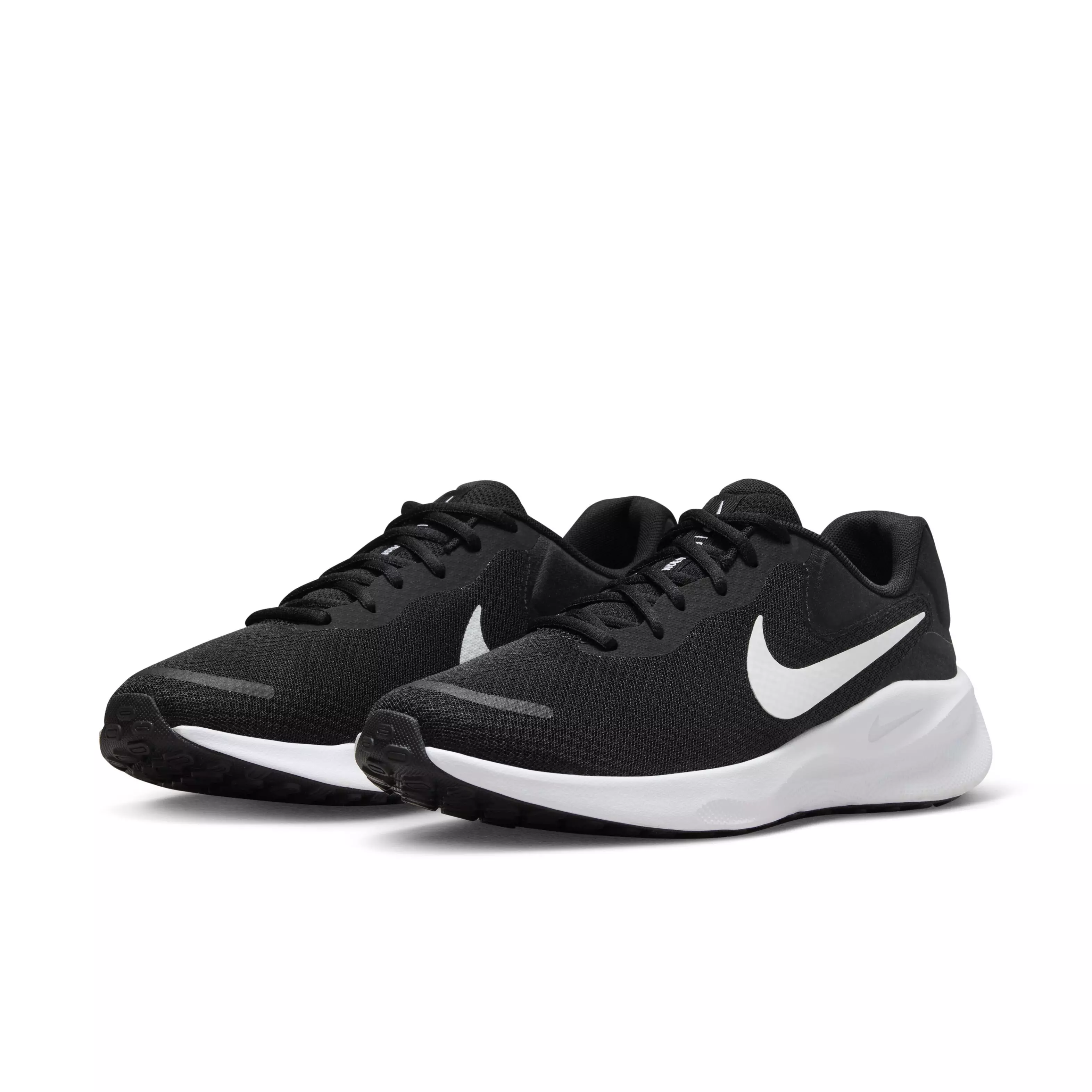 Nike Revolution 7 "Black/White" Men's Running Shoe - BLACK/WHITE