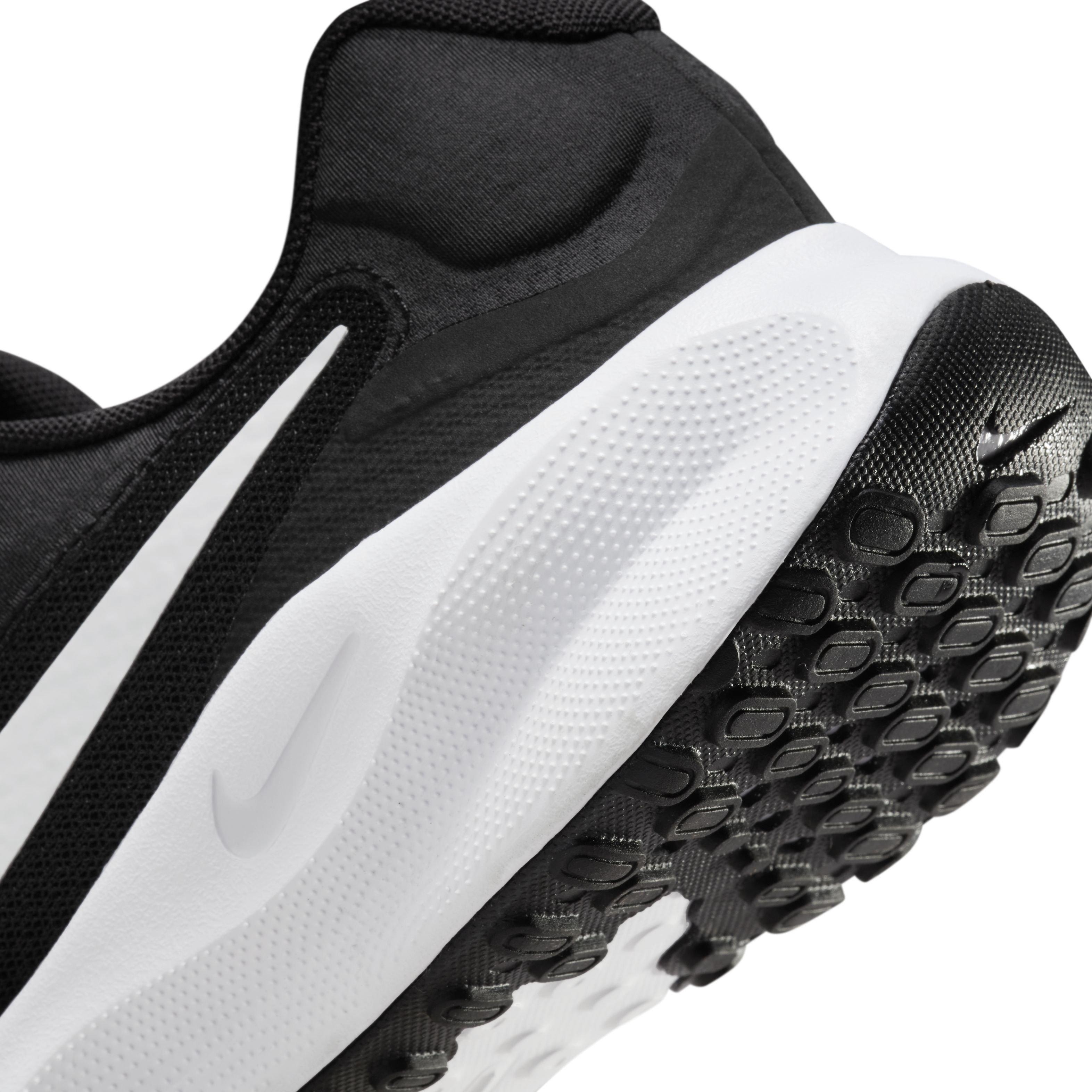 Nike Revolution 7 "Black/White" Men's Running Shoe - BLACK/WHITE Thumbnail View 8