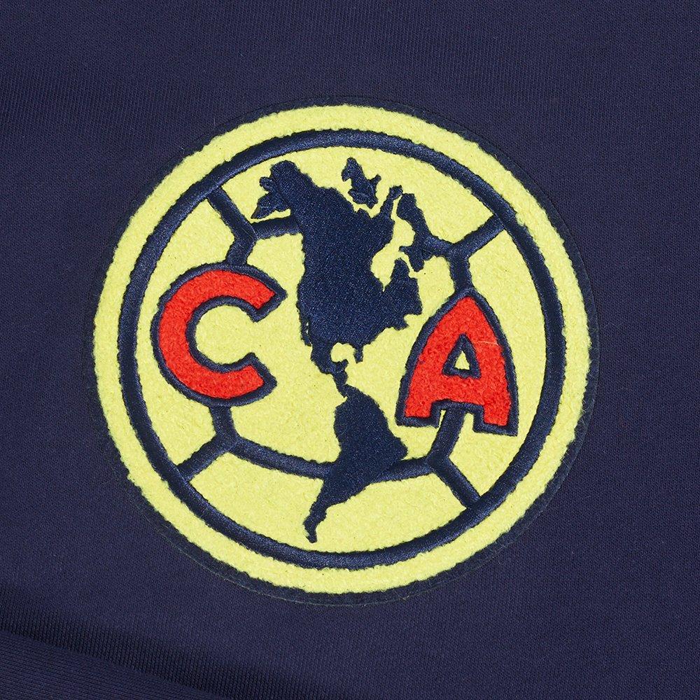 Pro Standard Men's Liga MX Club America Stadium Fleece V2 Soccer Crewneck - Navy - NAVY Thumbnail View 5