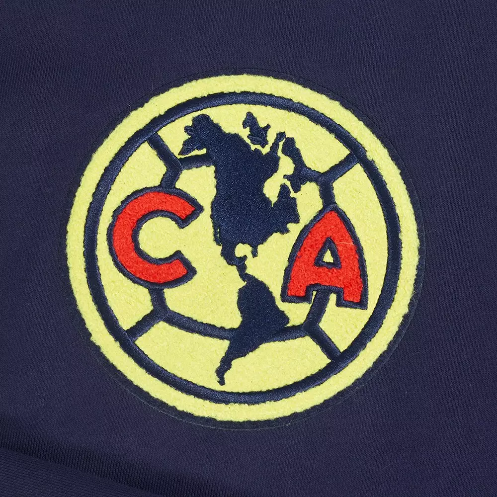 Pro Standard Men's Liga MX Club America Stadium Fleece V2 Soccer Crewneck - Navy - NAVY