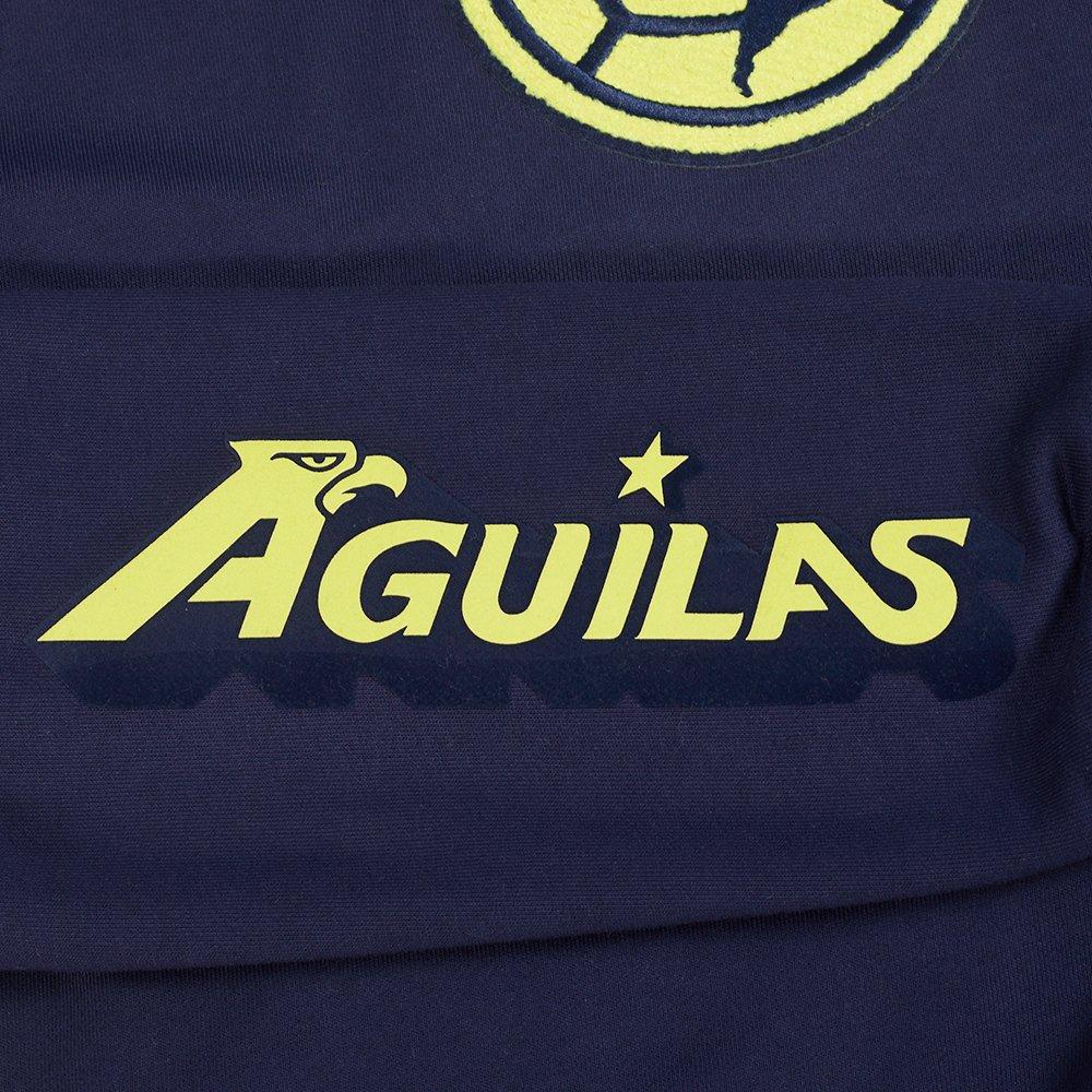 Pro Standard Men's Liga MX Club America Stadium Fleece V2 Soccer Crewneck -Navy - NAVY Thumbnail View 7