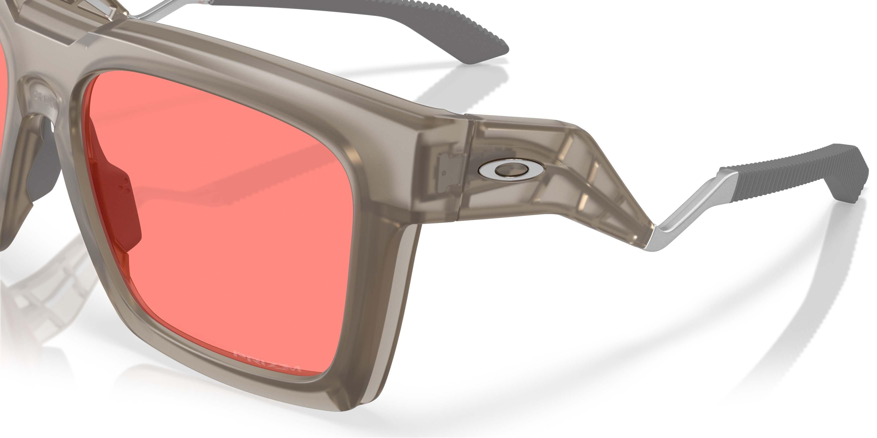 Oakley Enigma Ink Latitude Collection Prizm Peach Sunglasses &ndash; Transparent Sand - BROWN/PINK Thumbnail View 4