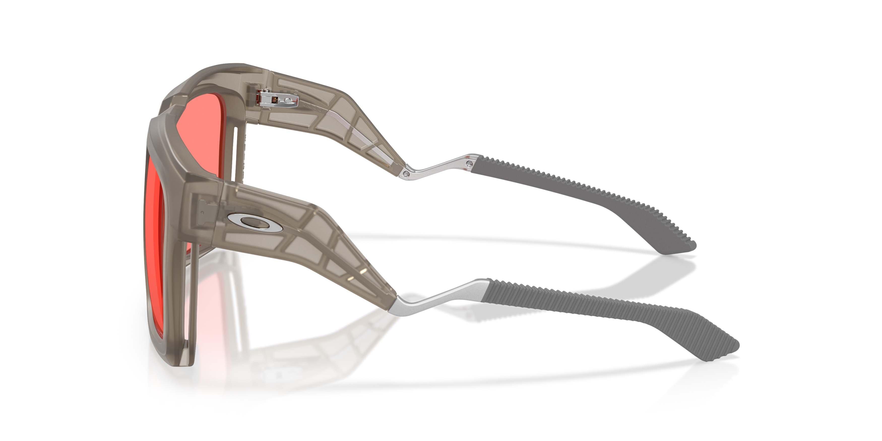 Oakley Enigma Ink Latitude Collection Prizm Peach Sunglasses &ndash; Transparent Sand - BROWN/PINK Thumbnail View 8