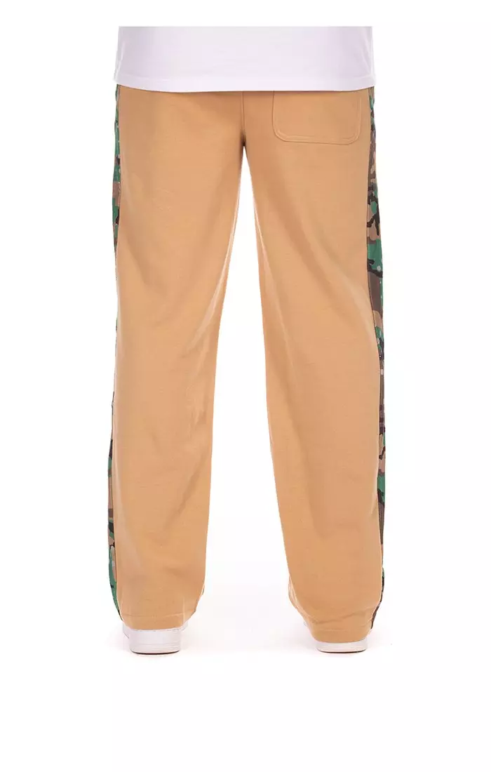 Hustle Gang Men's Platoon Sweatpants - Tan - TAN