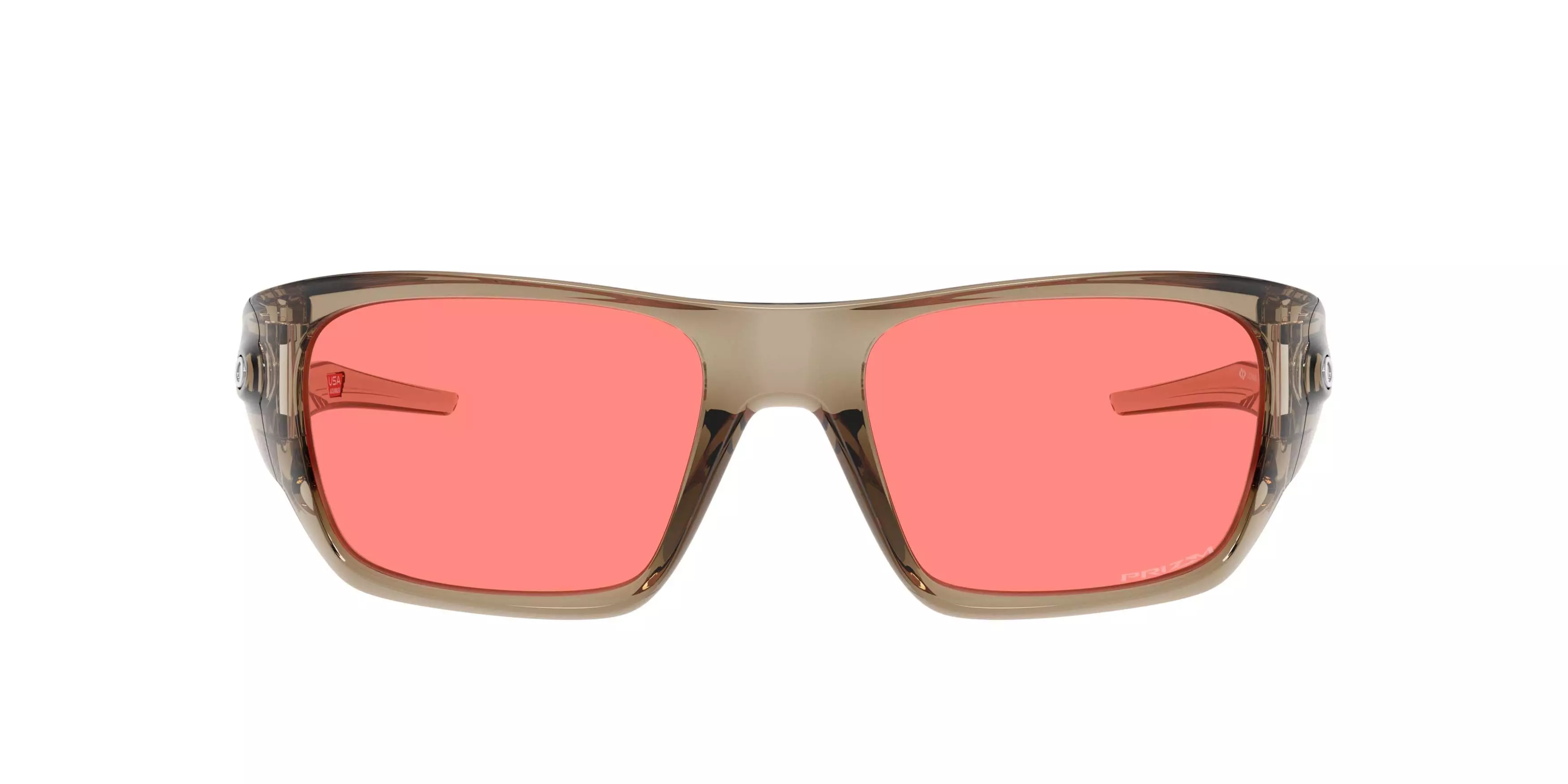 Oakley Masseter Latitude Collection Prizm Peach Sunglasses &ndash; Transparent Sand - CLEAR/PINK
