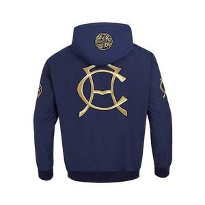Pro Standard Men's Liga MX Club America Premium Woven Full Zip Pullover Soccer Jacket -Navy