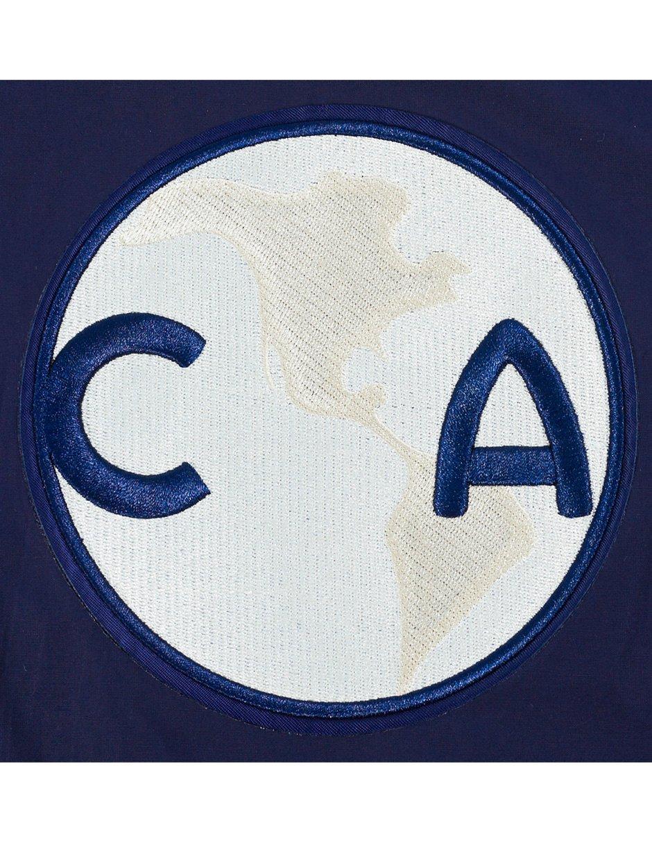 Pro Standard Men's Liga MX Club America Premium Woven Full Zip Pullover Soccer Jacket -Navy - NAVY Thumbnail View 6