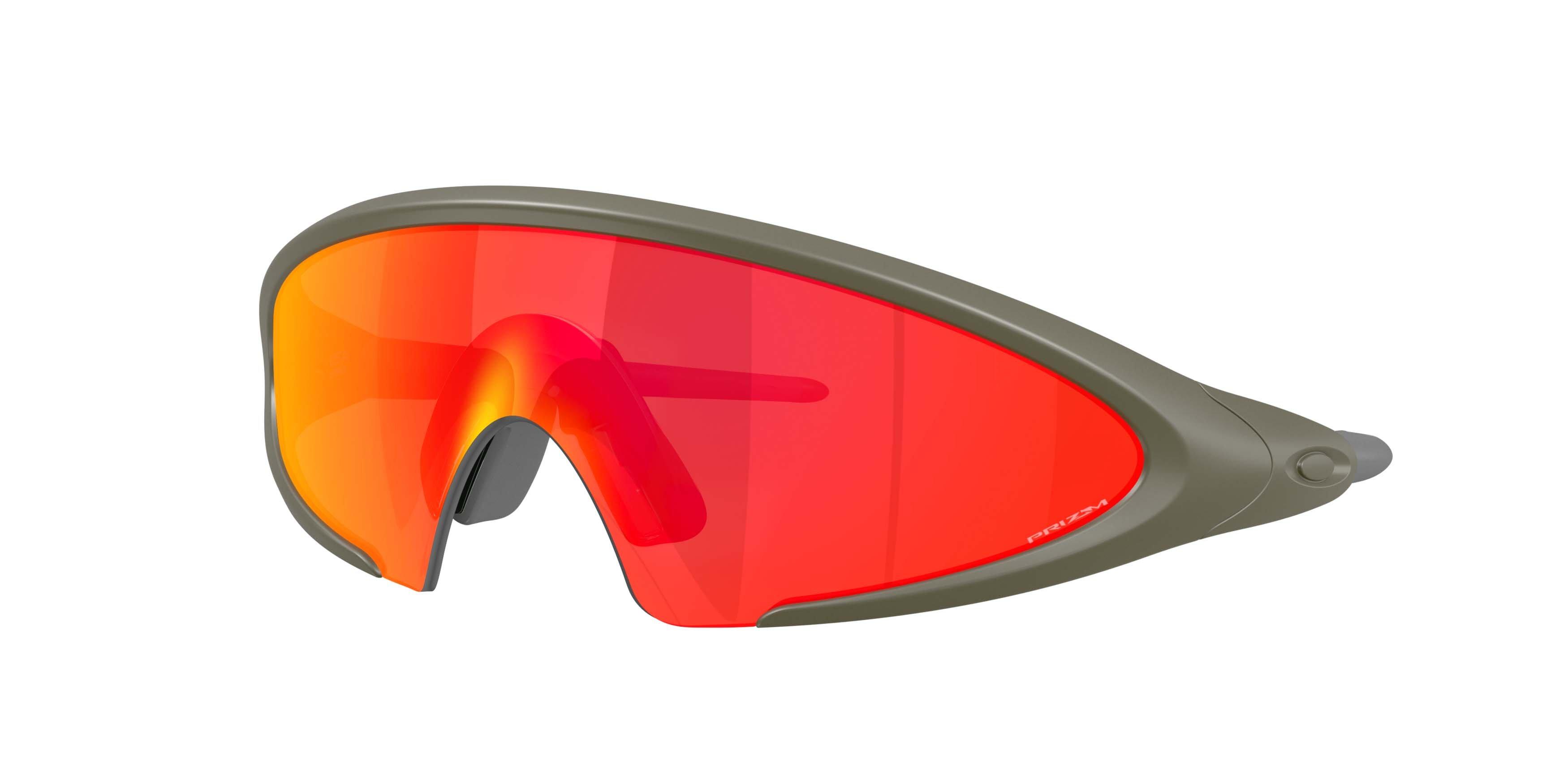 Oakley Ellipse Latitude Collection Prizm Ruby Sunglasses &ndash; Matte Moss - GREEN/RED Thumbnail View 1